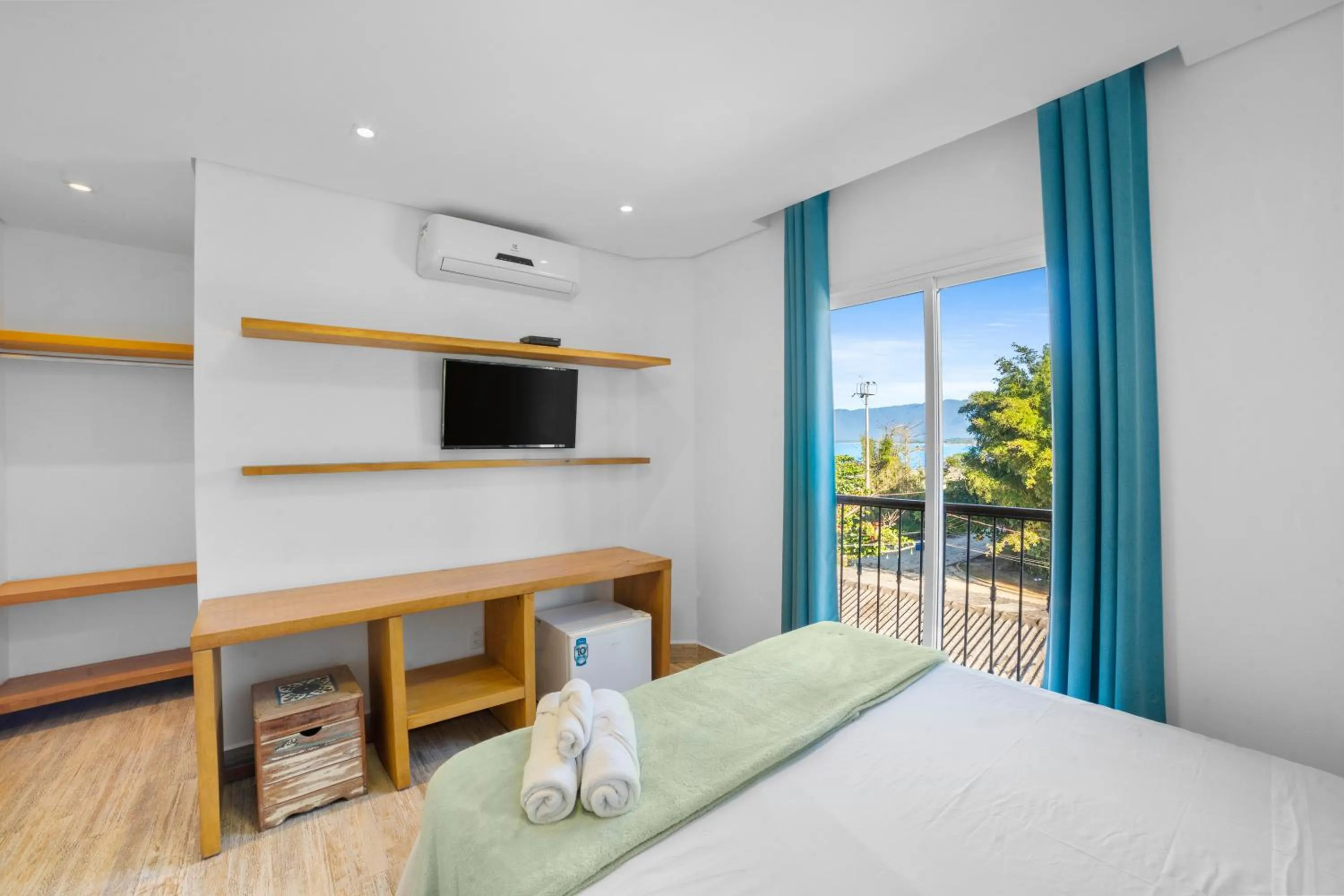 Bed in Pousada Conca di Mare - Festa de Reveillon & Ceia de Natal - Pé na areia