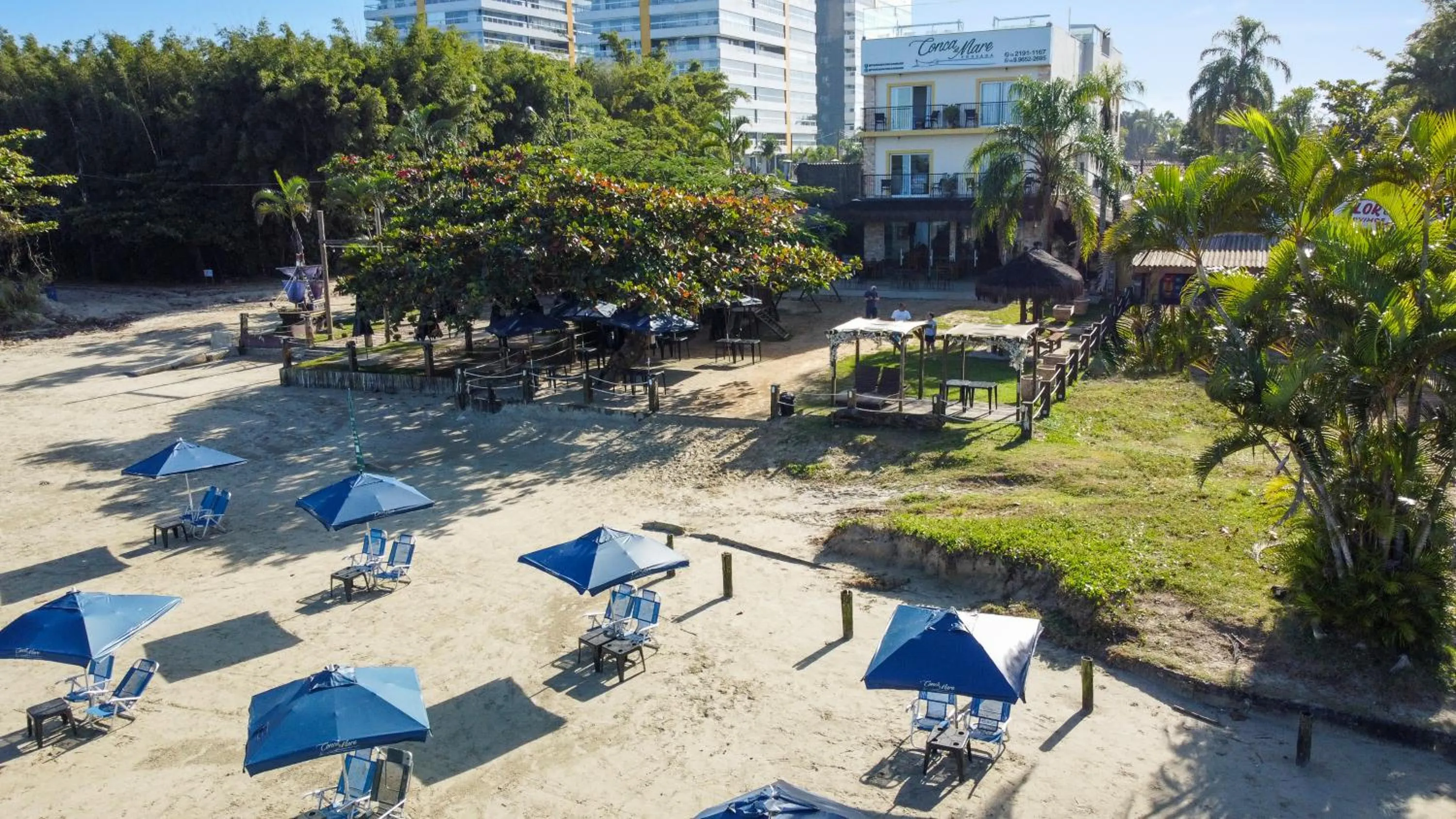 sunbed in Pousada Conca di Mare - Festa de Reveillon & Ceia de Natal - Pé na areia