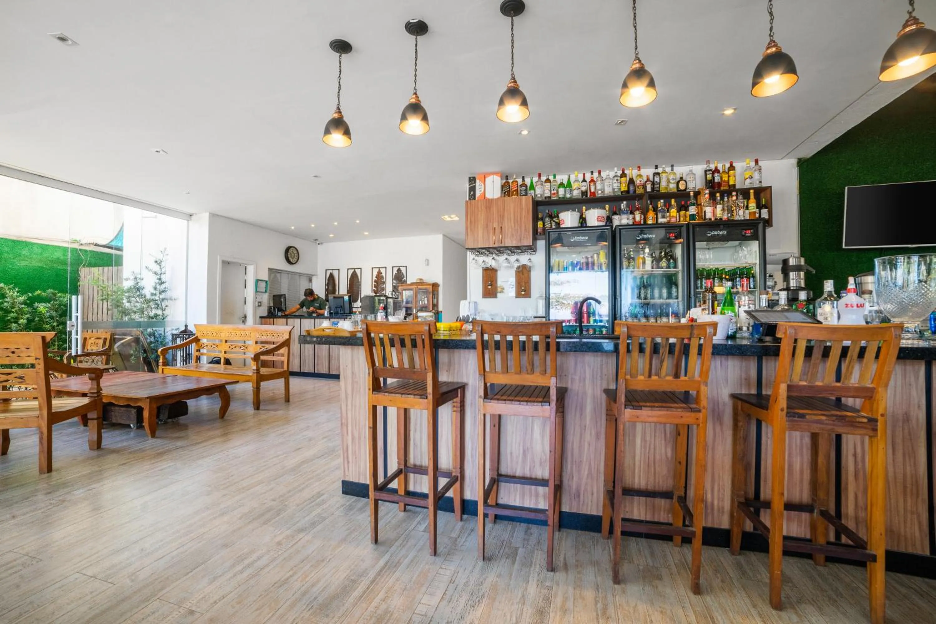 Lounge or bar in Pousada Conca di Mare - Festa de Reveillon & Ceia de Natal - Pé na areia