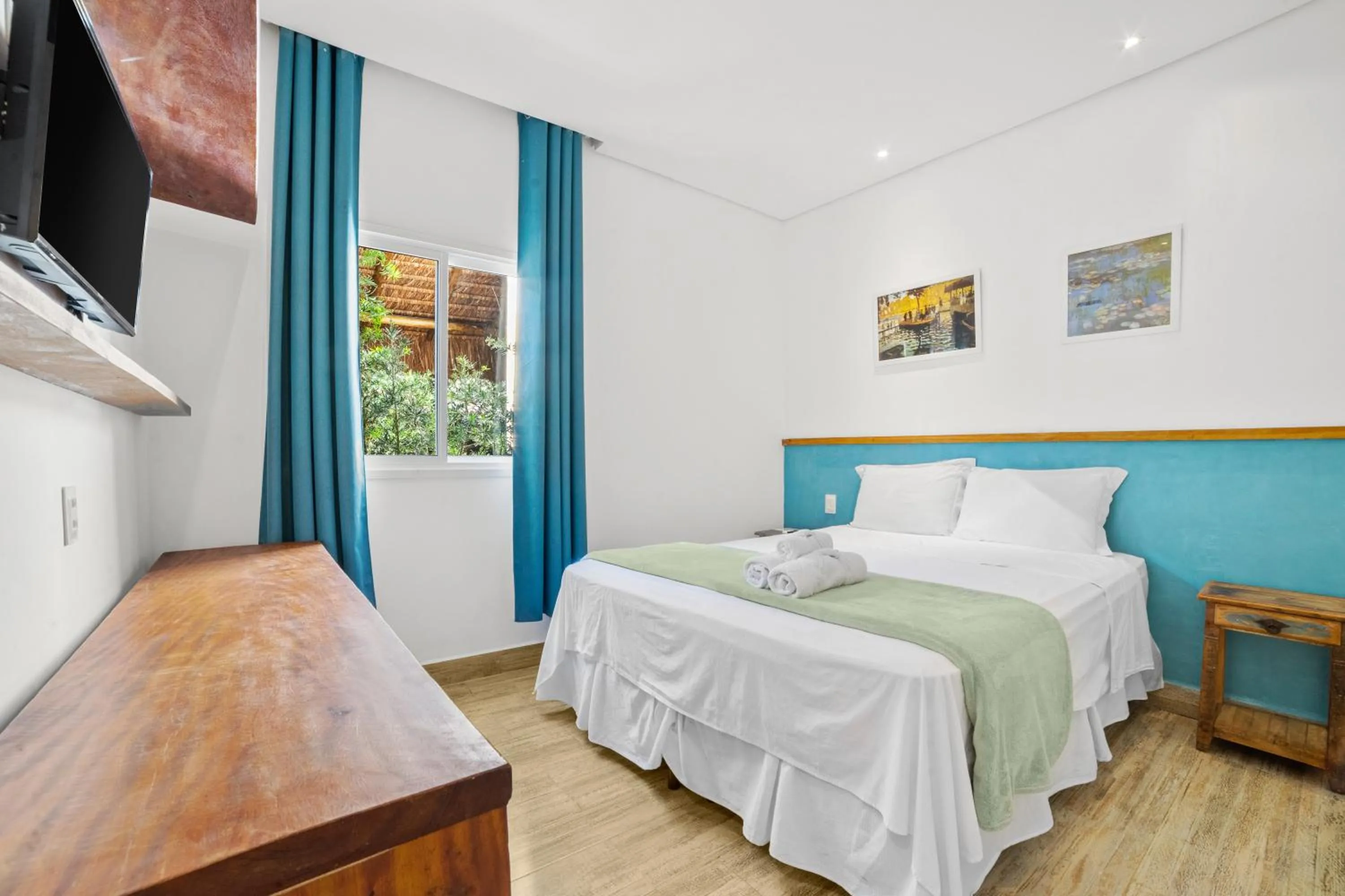 Bed in Pousada Conca di Mare - Festa de Reveillon & Ceia de Natal - Pé na areia