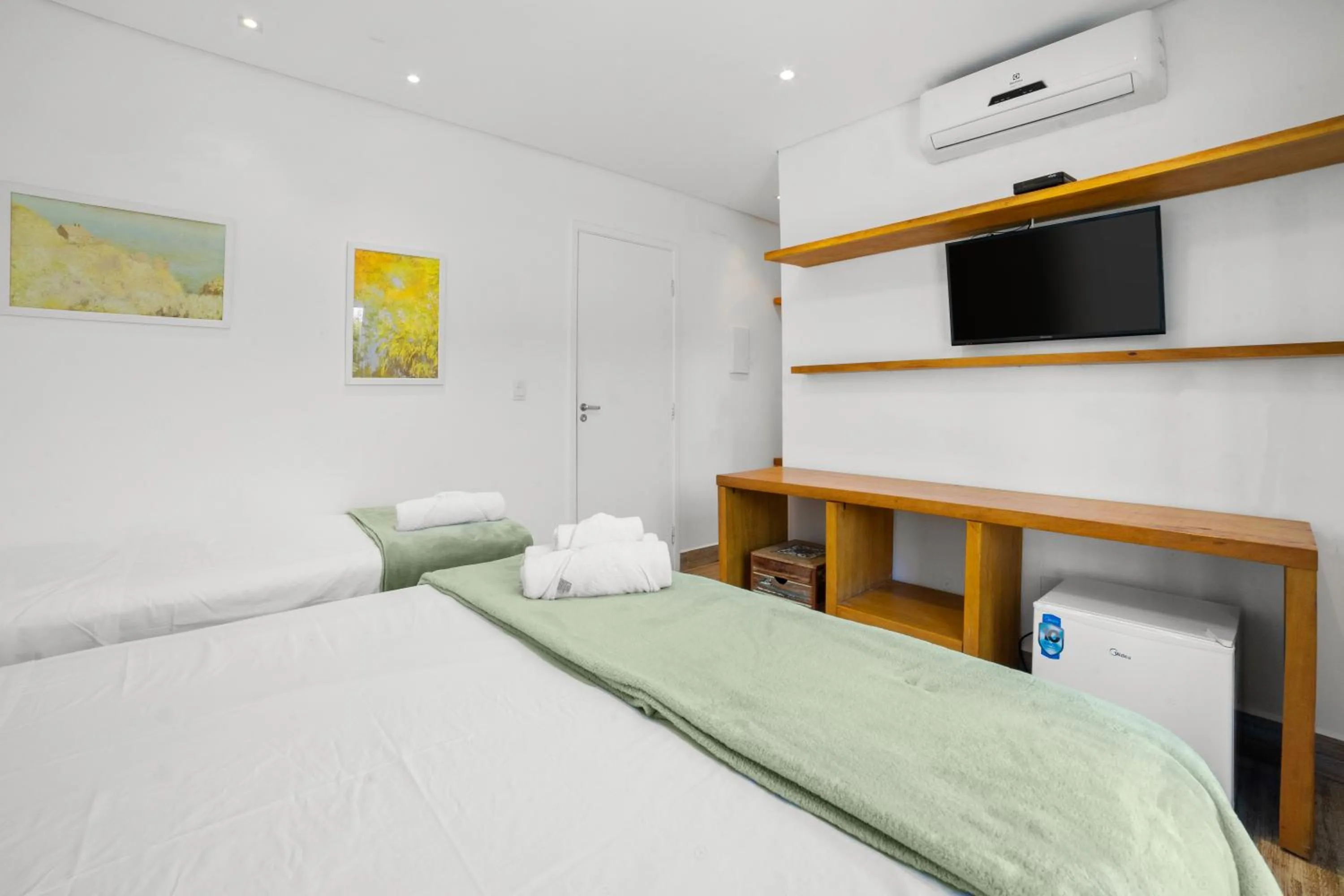 Bed in Pousada Conca di Mare - Festa de Reveillon & Ceia de Natal - Pé na areia