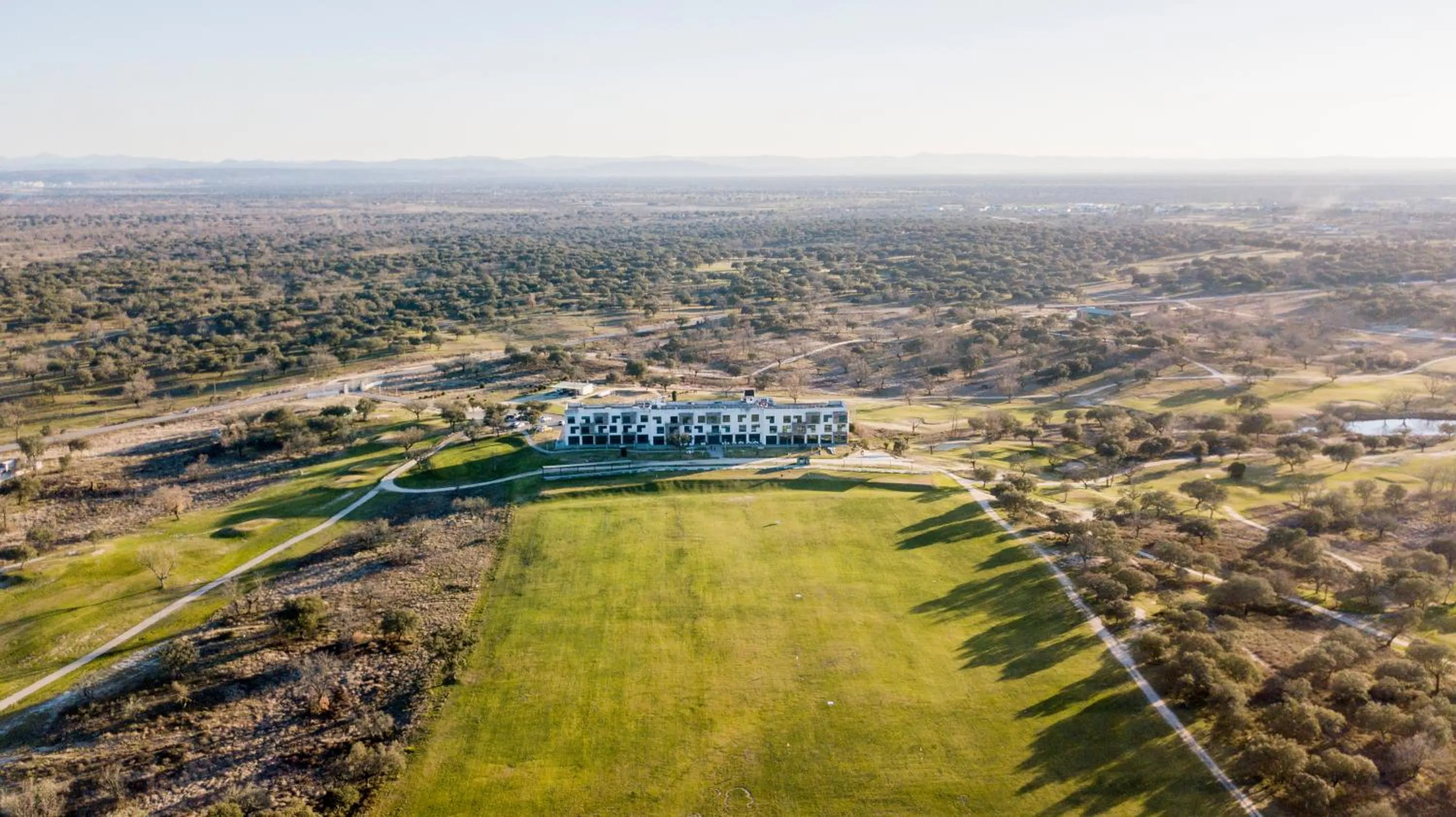 Bird's eye view in Hospedium Hotel Valles de Gredos Golf