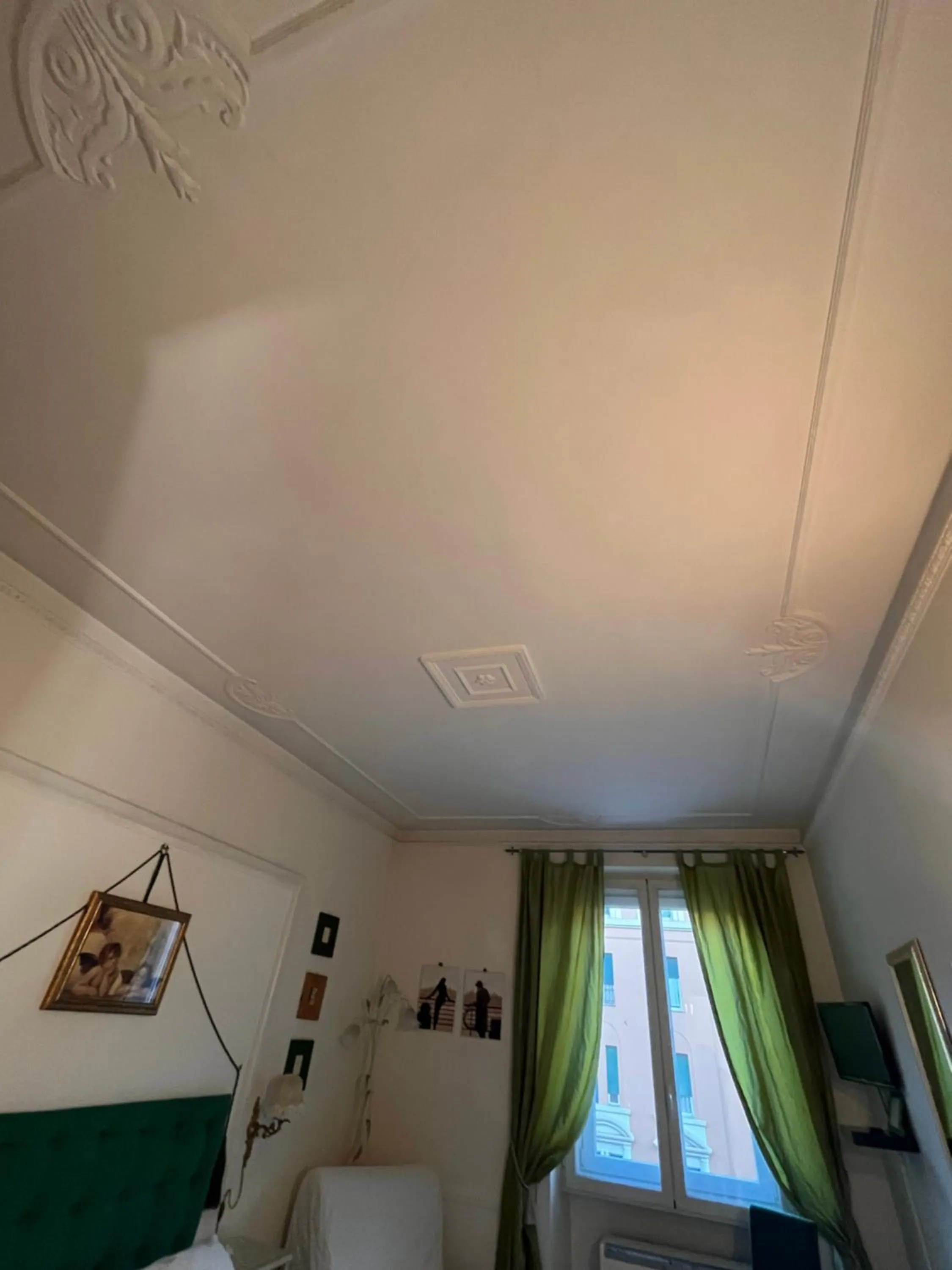 Decorative detail, Bed in B&B DolceVirginia