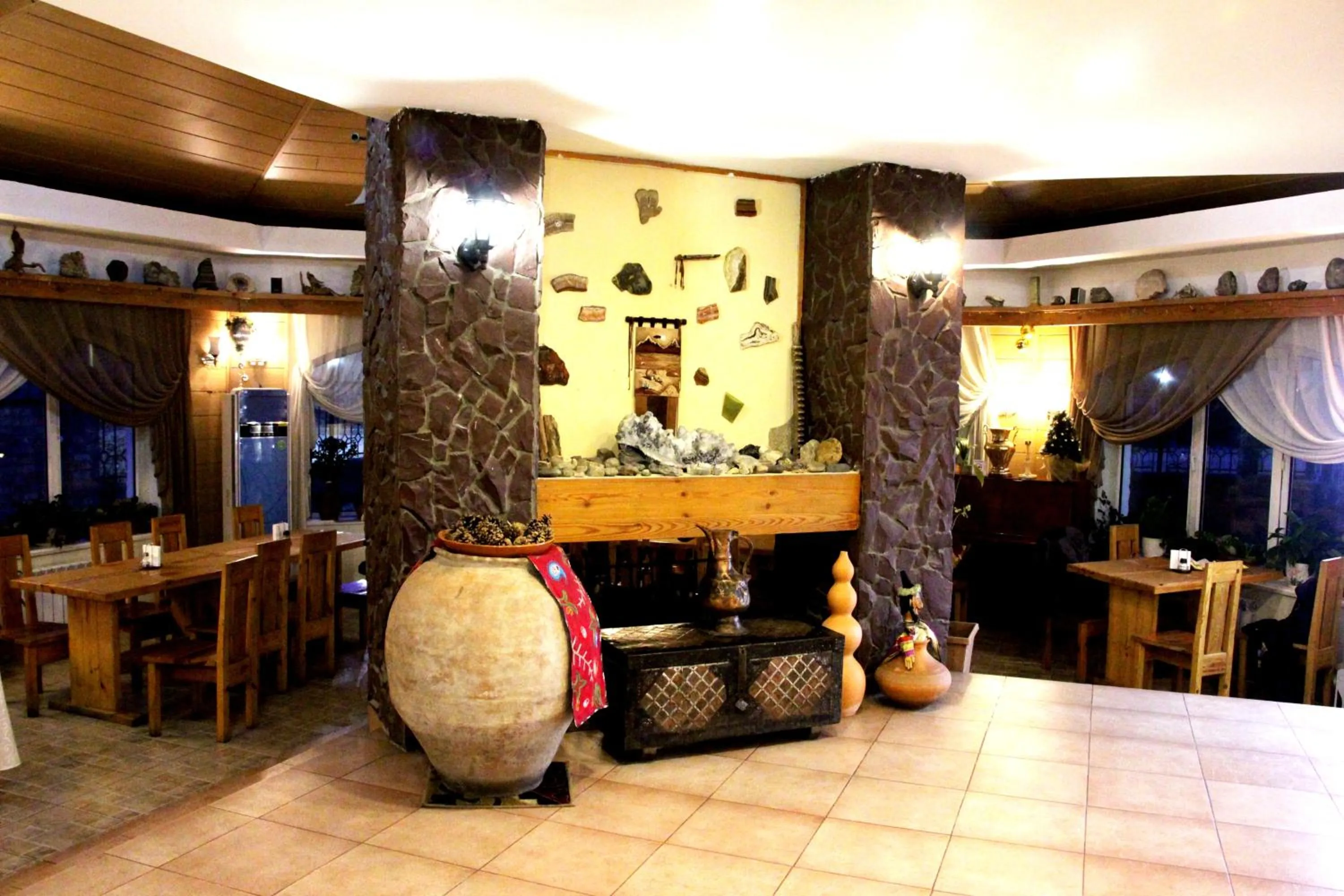 Lobby or reception in Asian Mountains