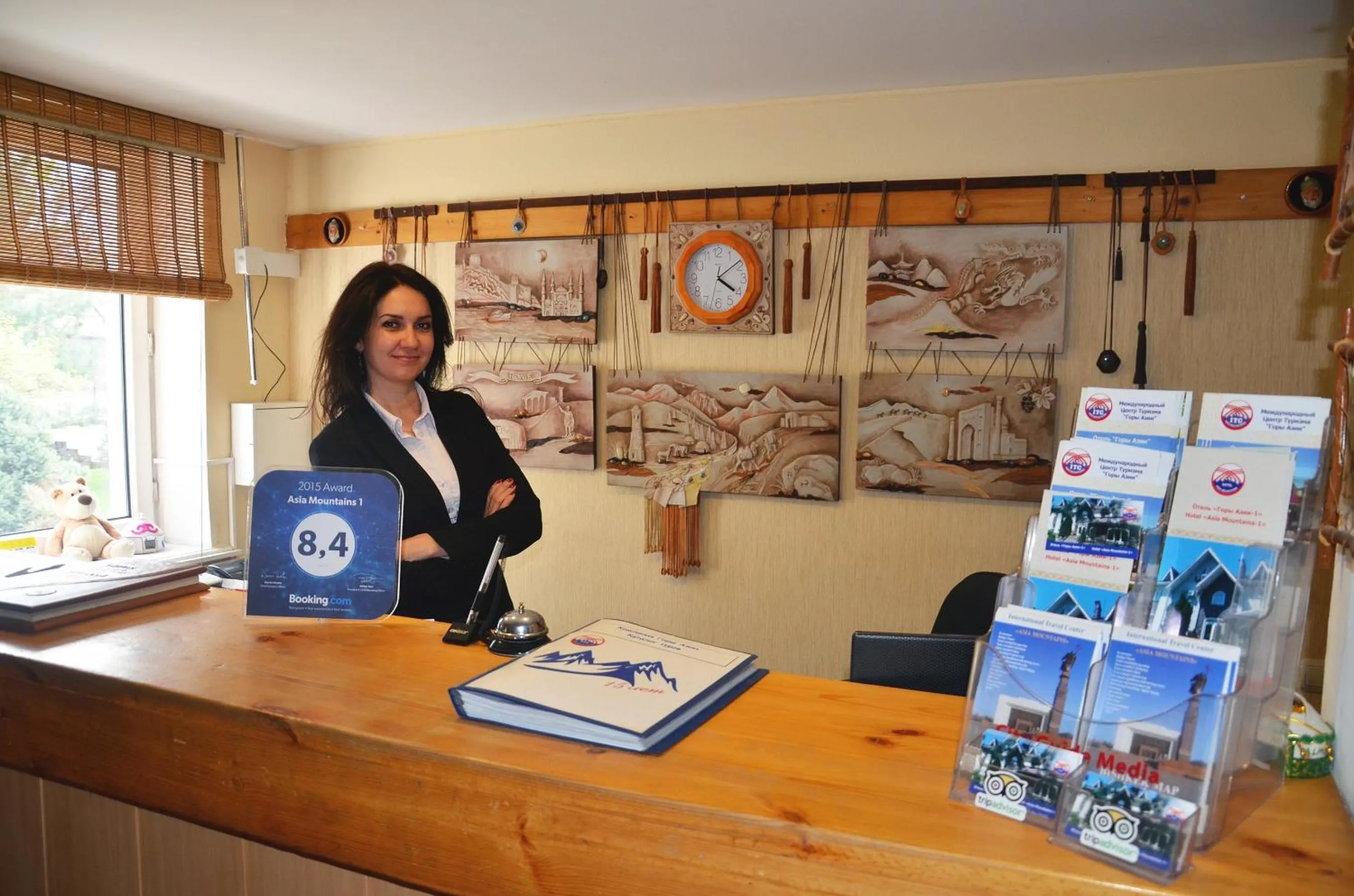 Staff in Asian Mountains