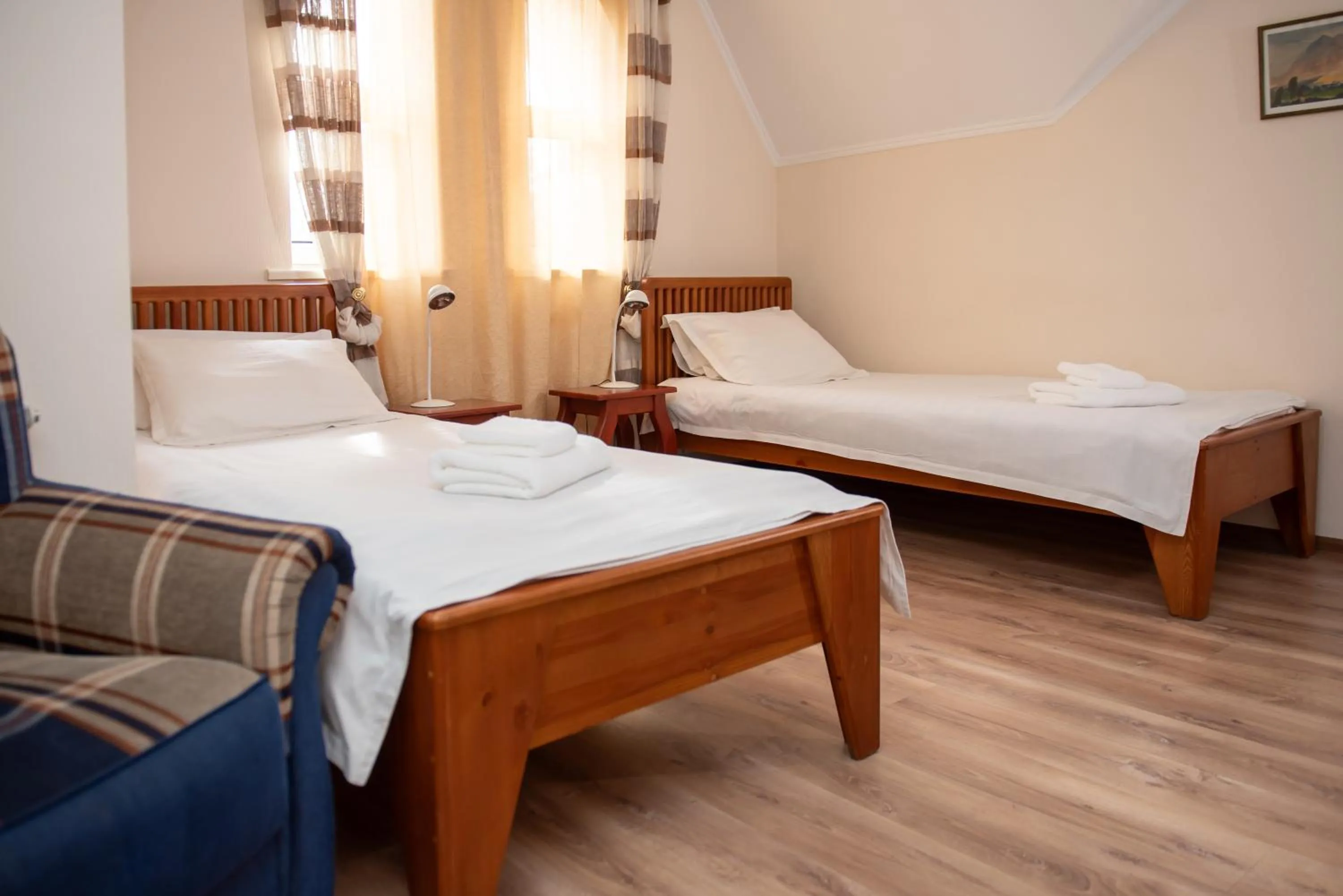 Bed in Asian Mountains