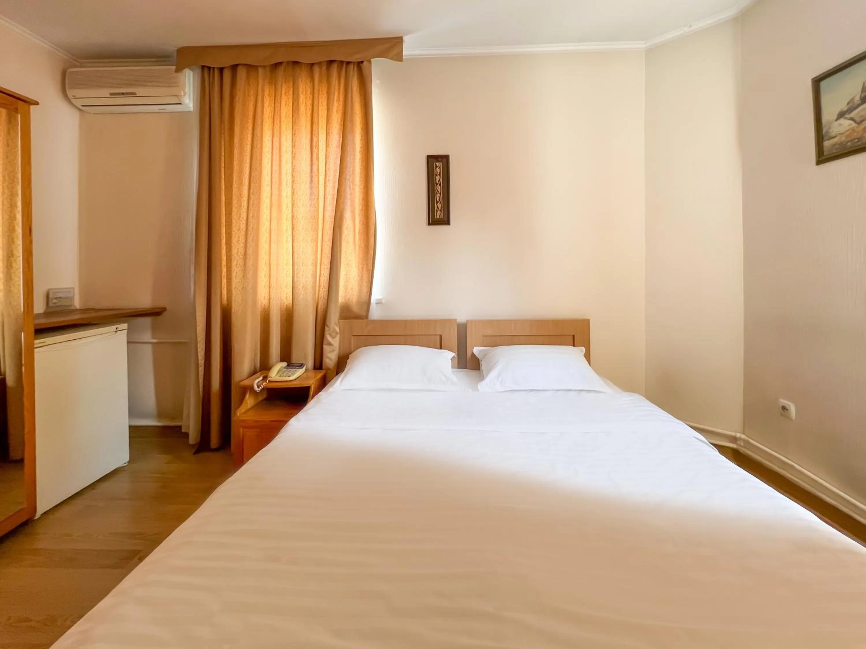 Bed in Asian Mountains