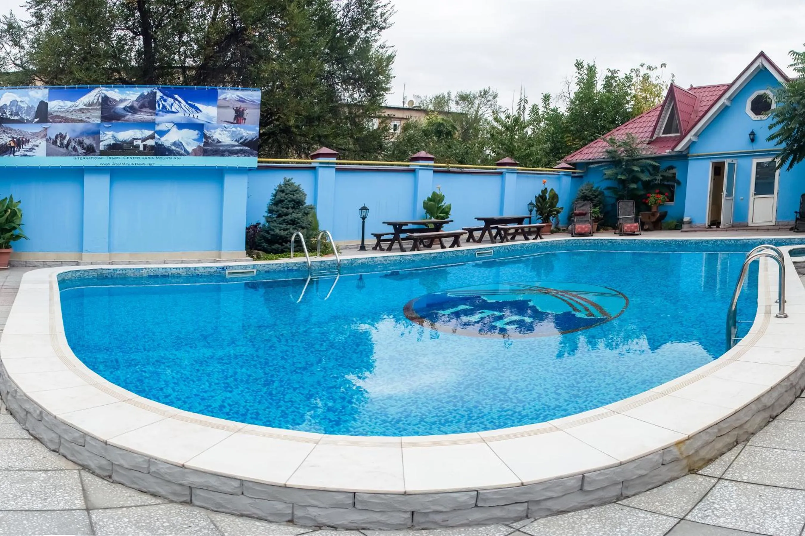 On site in Asian Mountains