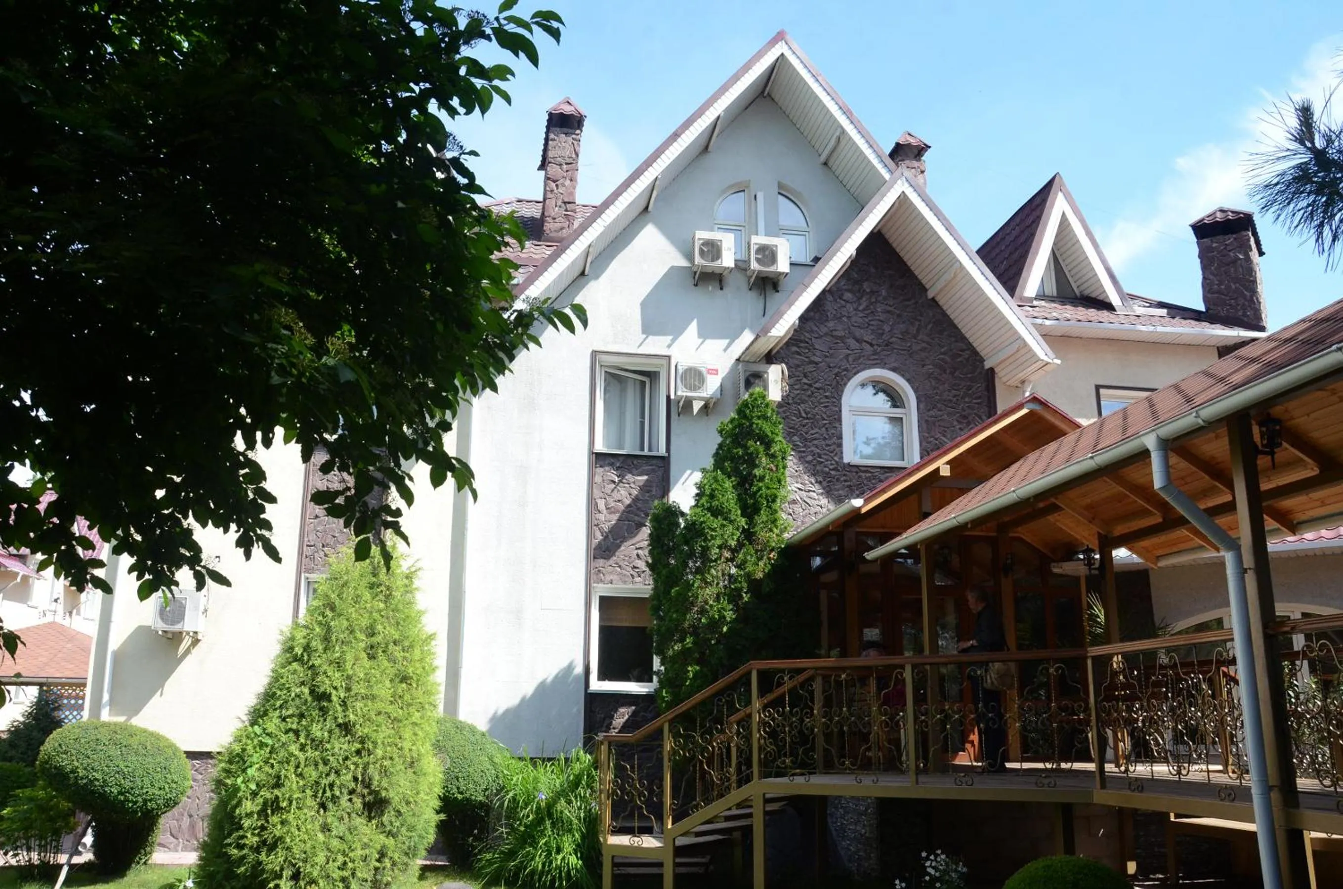 Facade/entrance in Asian Mountains