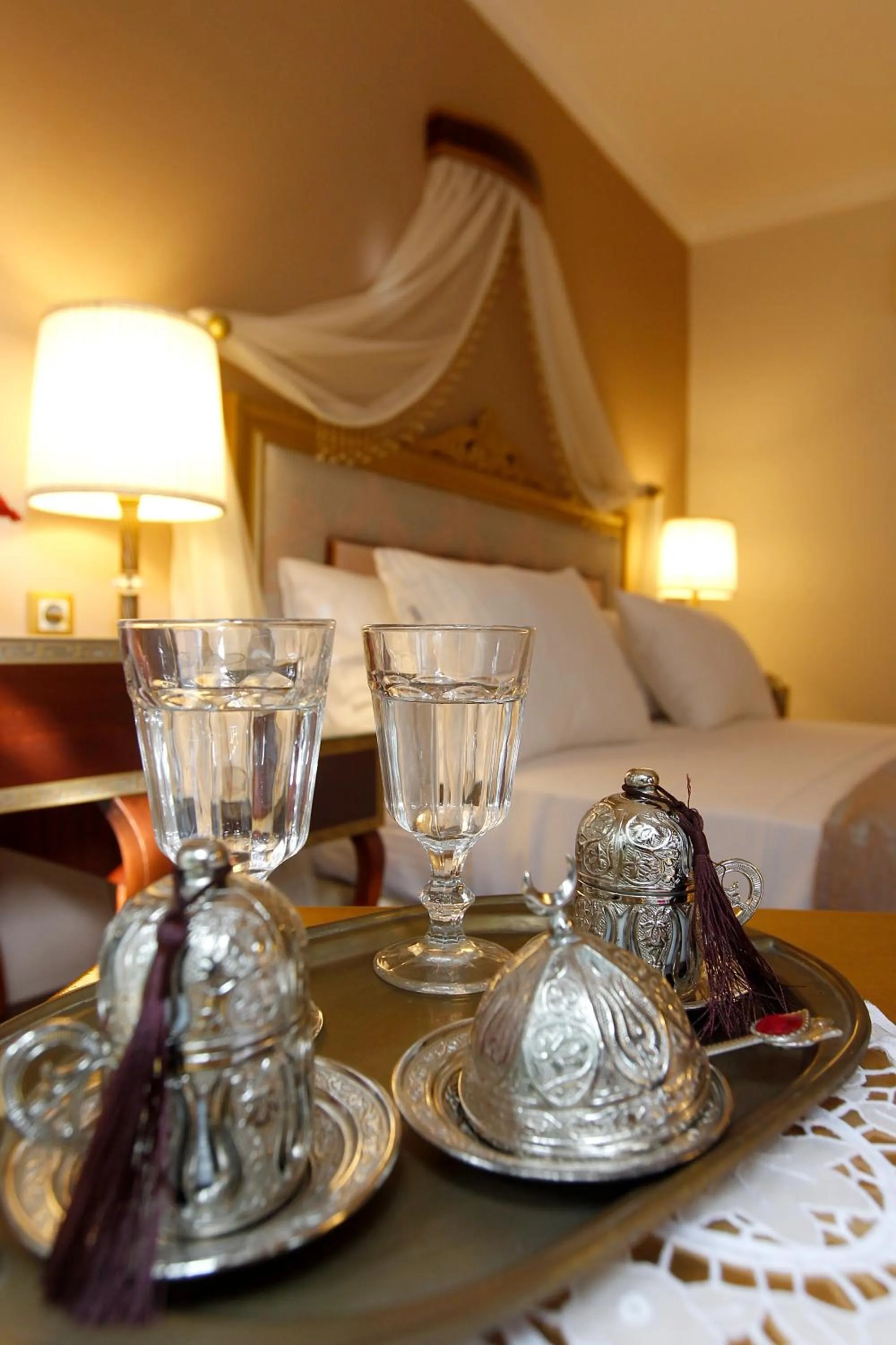 Bed in Saint John Hotel