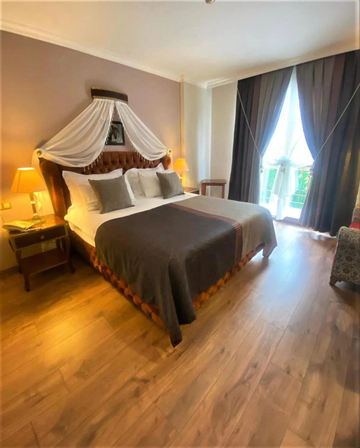 Bed in Saint John Hotel