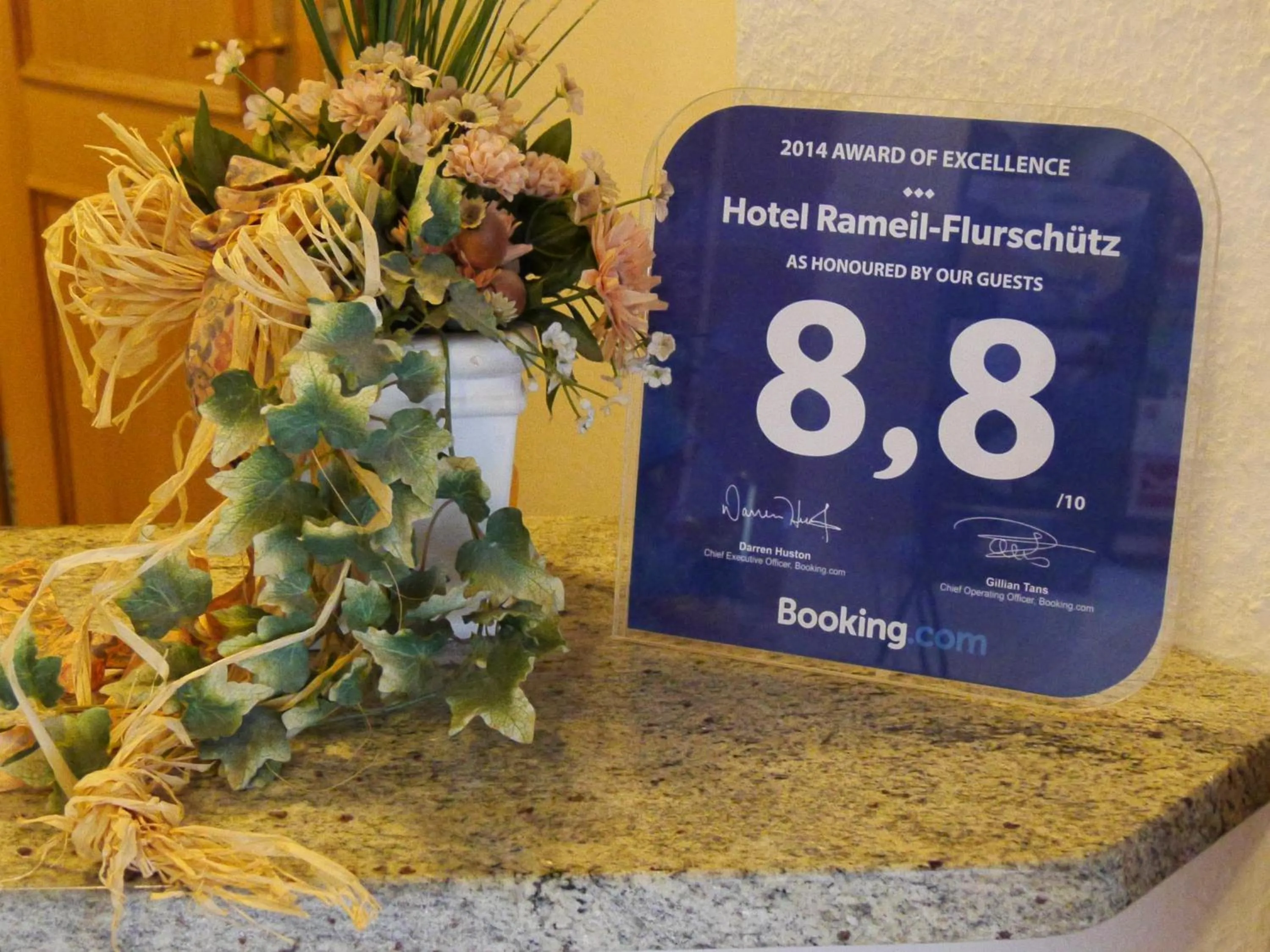 Lobby or reception in Hotel Flurschütz