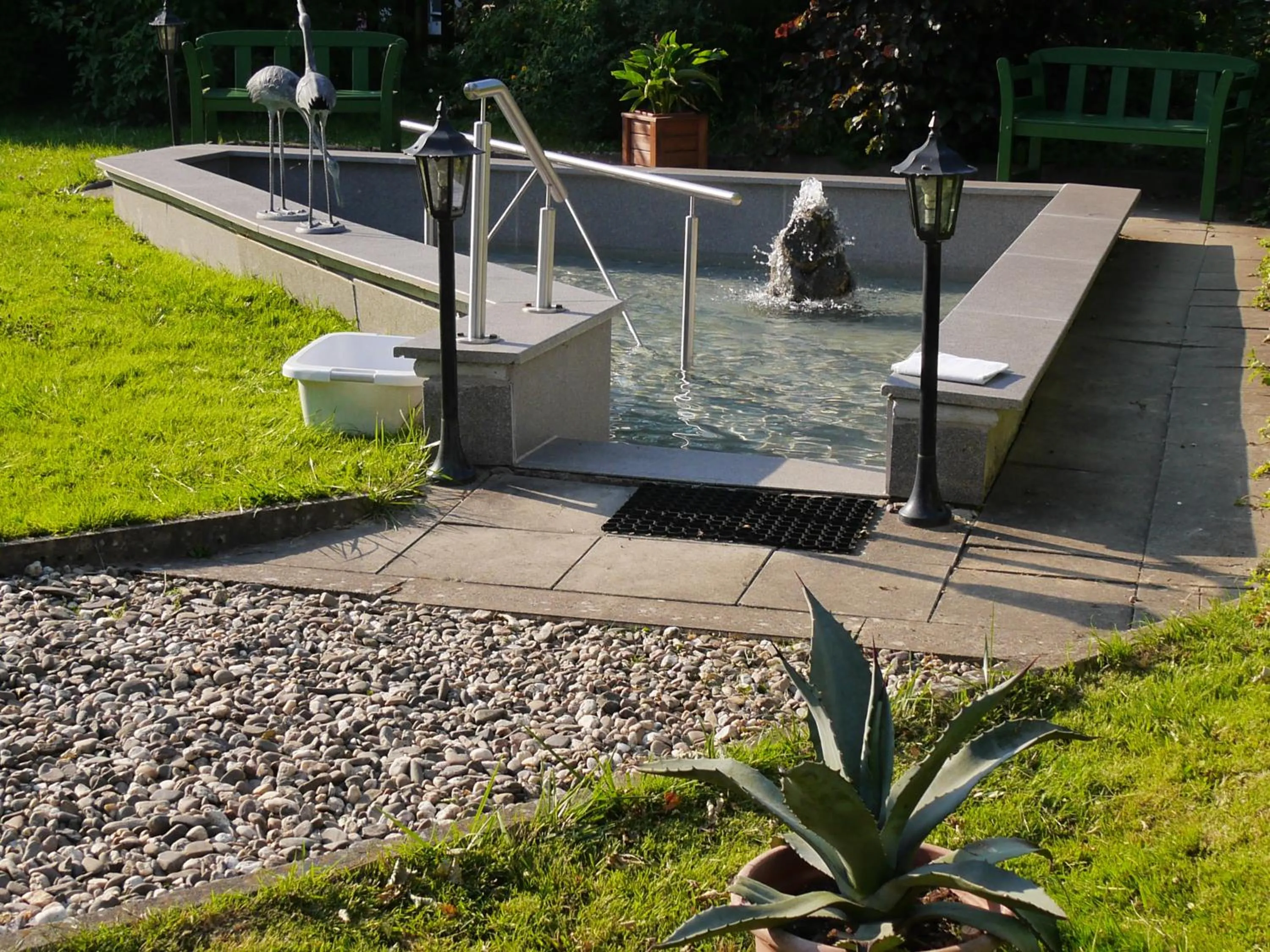 Garden in Hotel Flurschütz