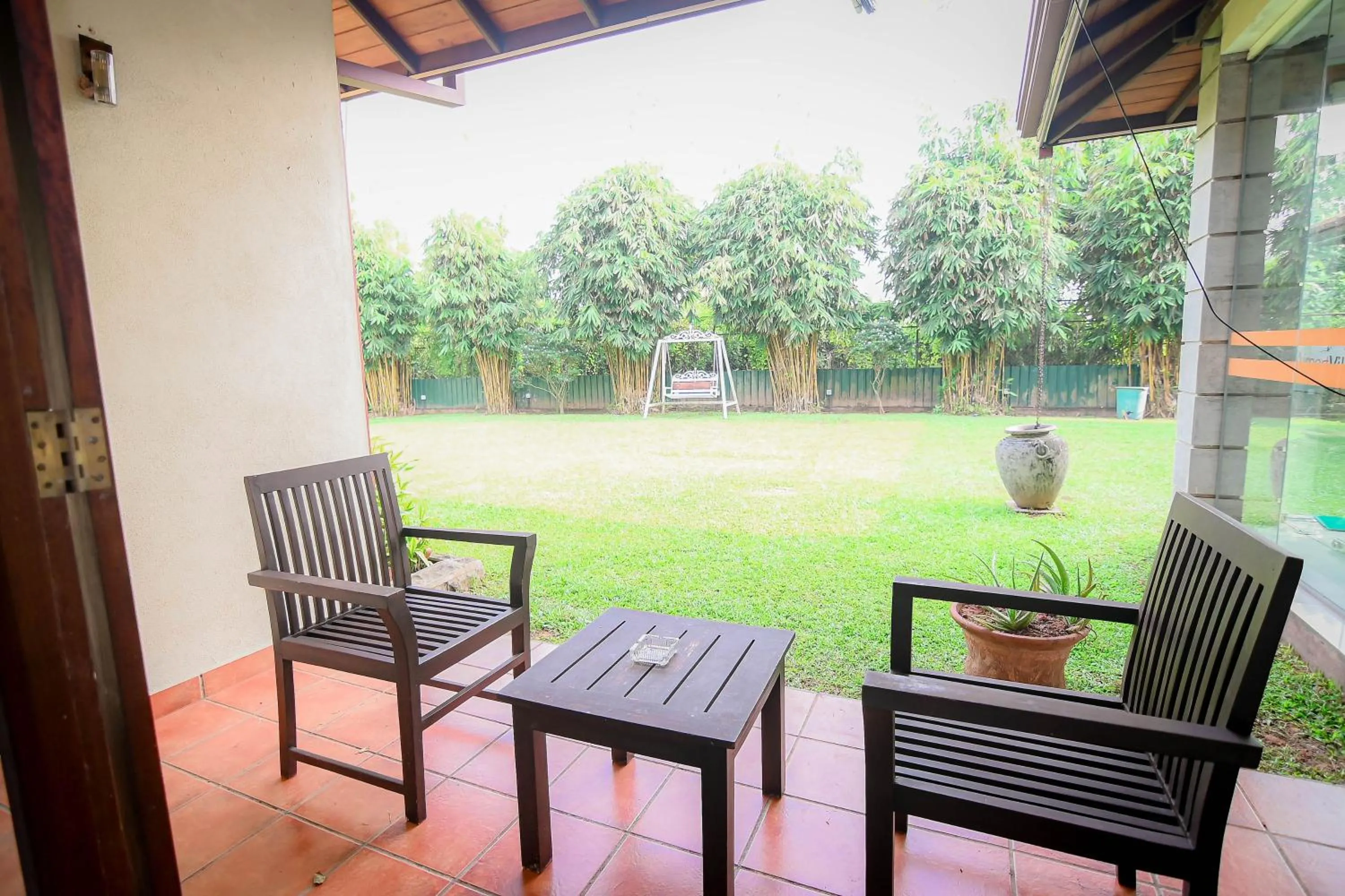 Balcony/Terrace in Airport Villa