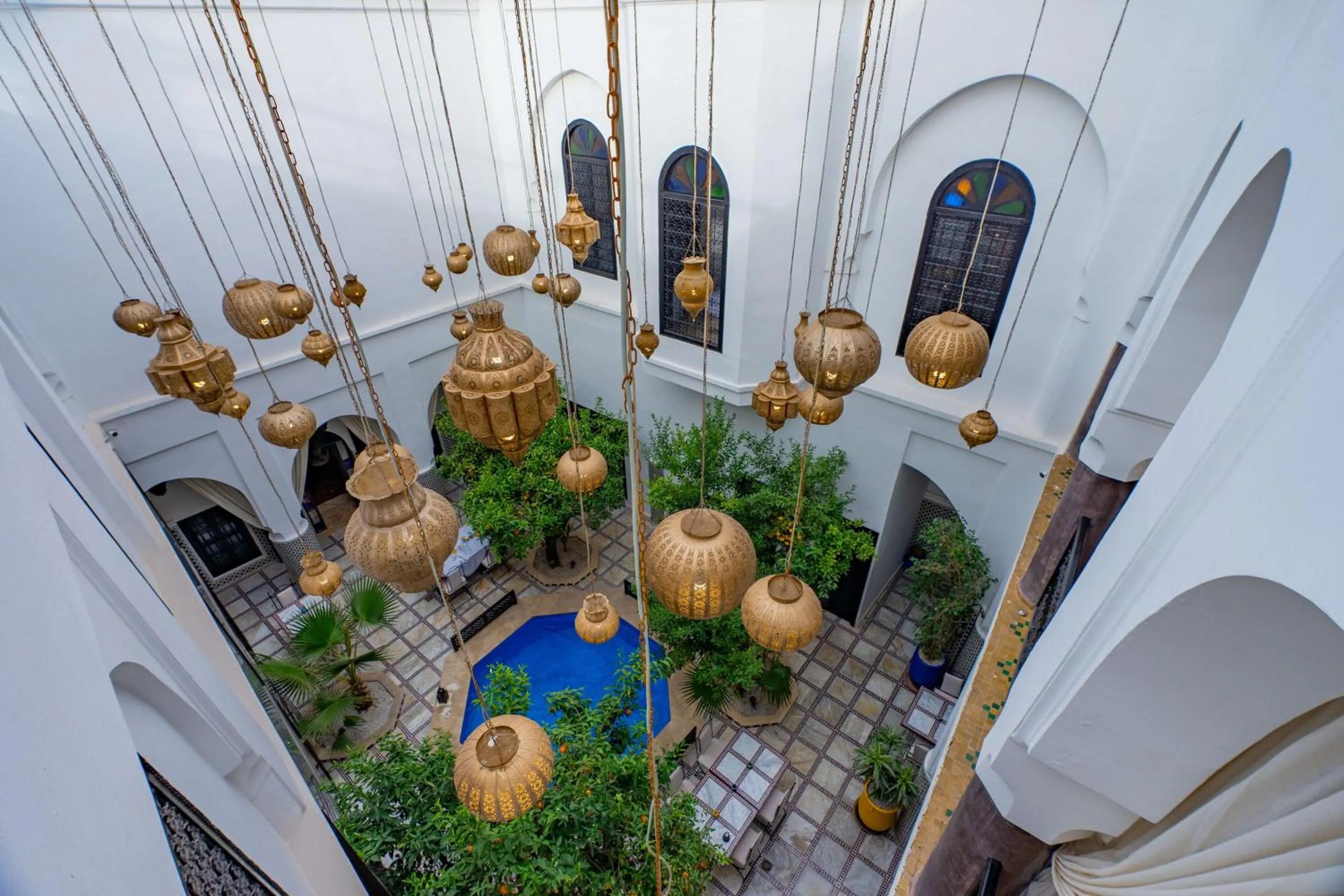 Garden in Riad Dar Dialkoum