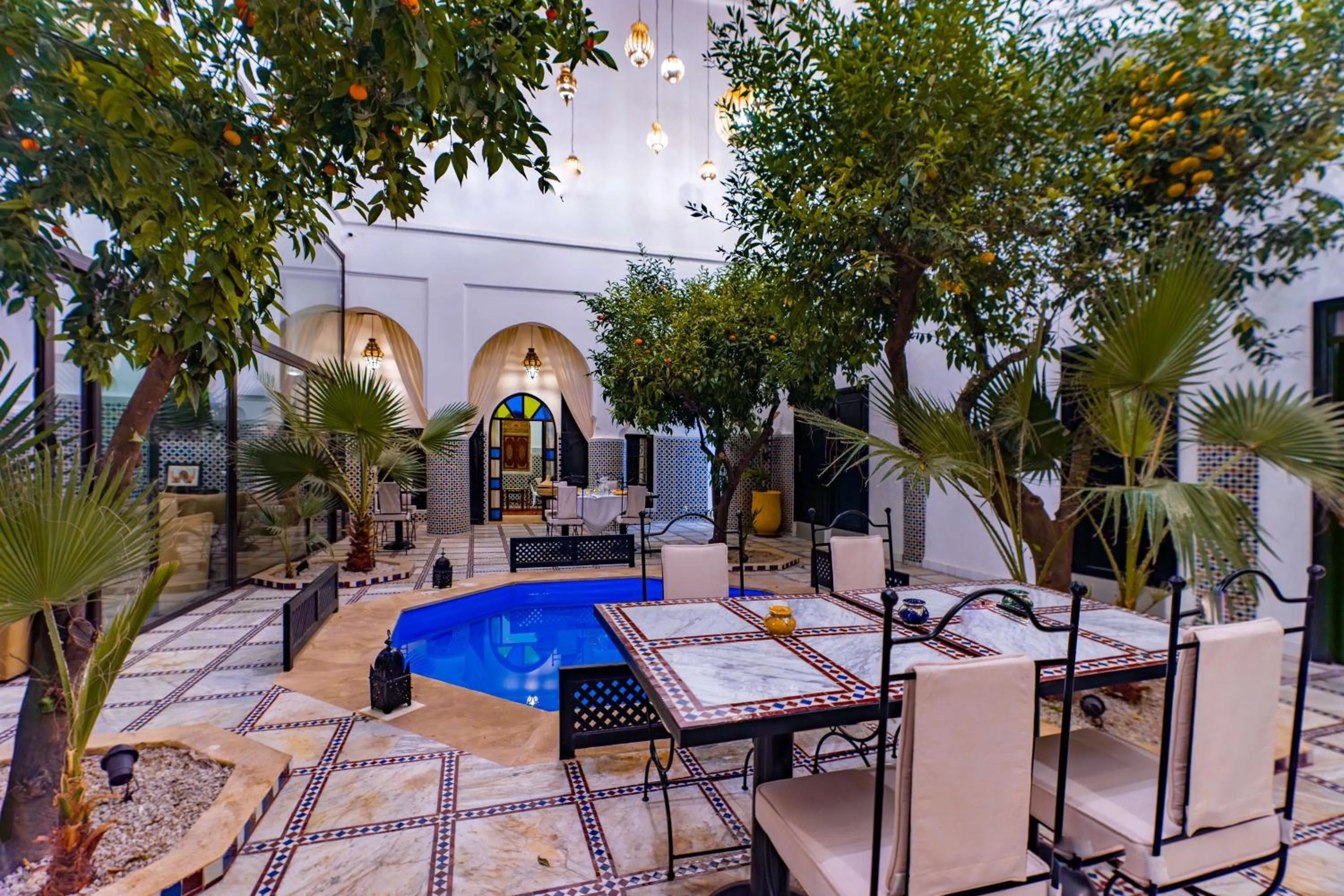 Patio in Riad Dar Dialkoum