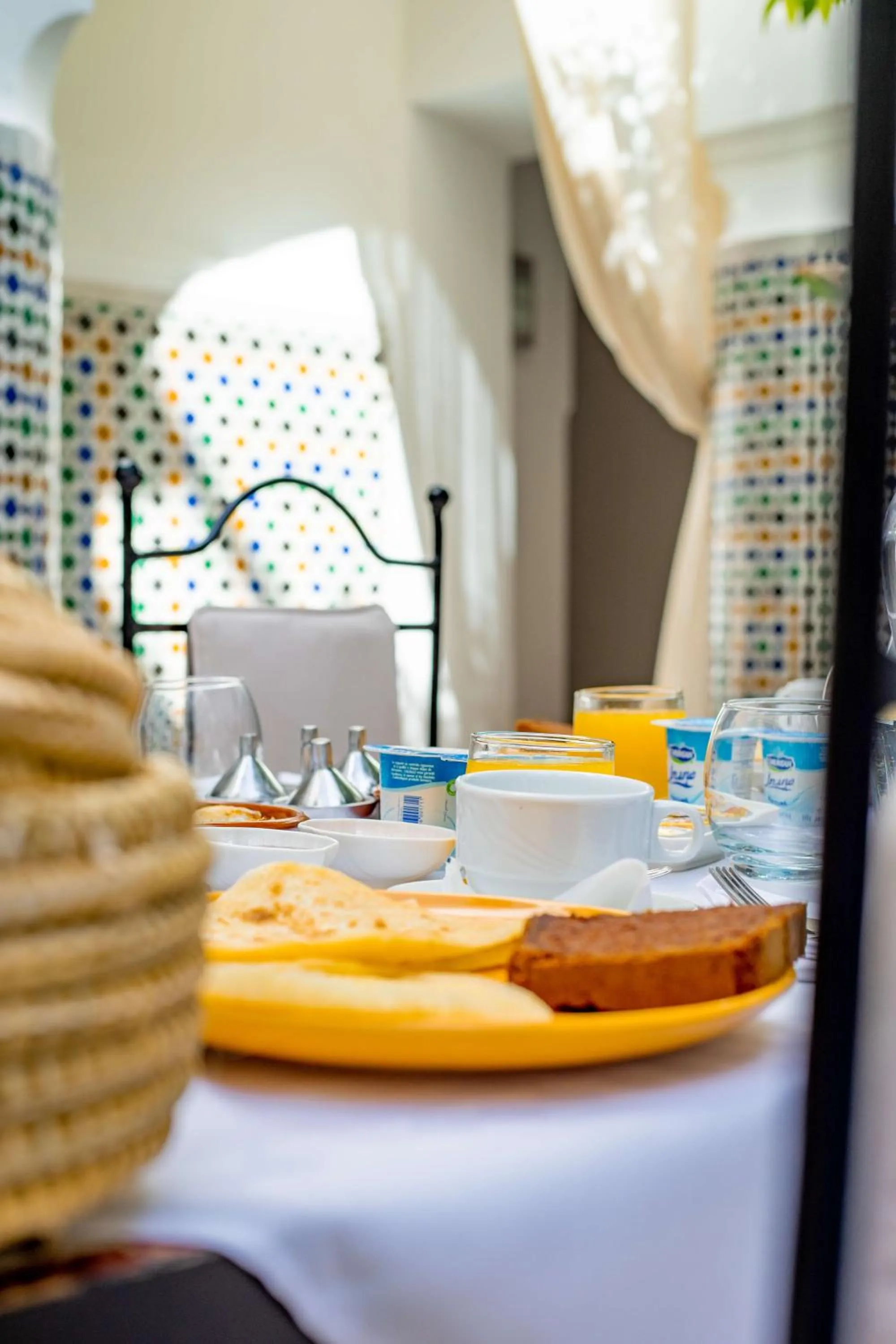 Dining area in Riad Dar Dialkoum