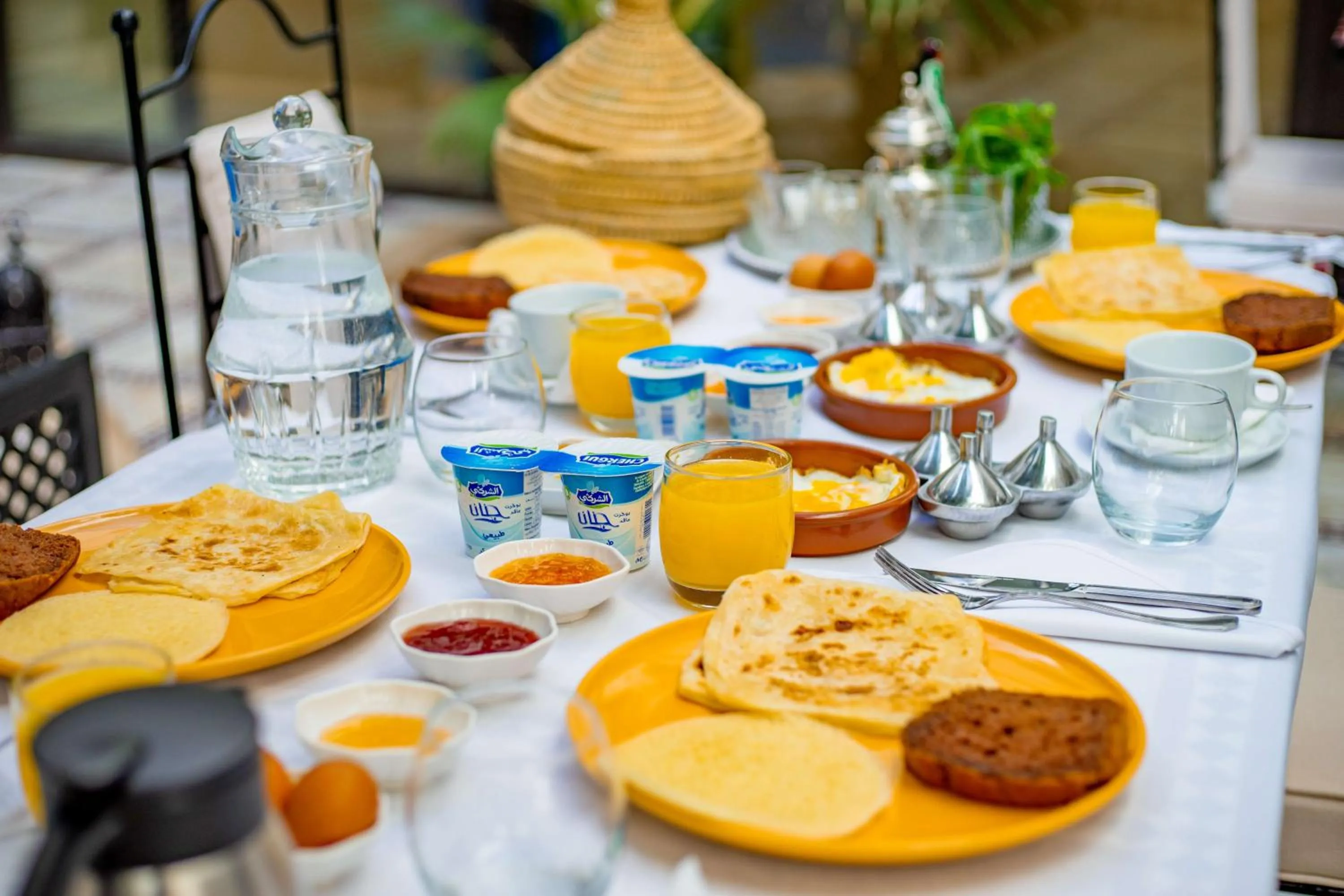 Breakfast in Riad Dar Dialkoum