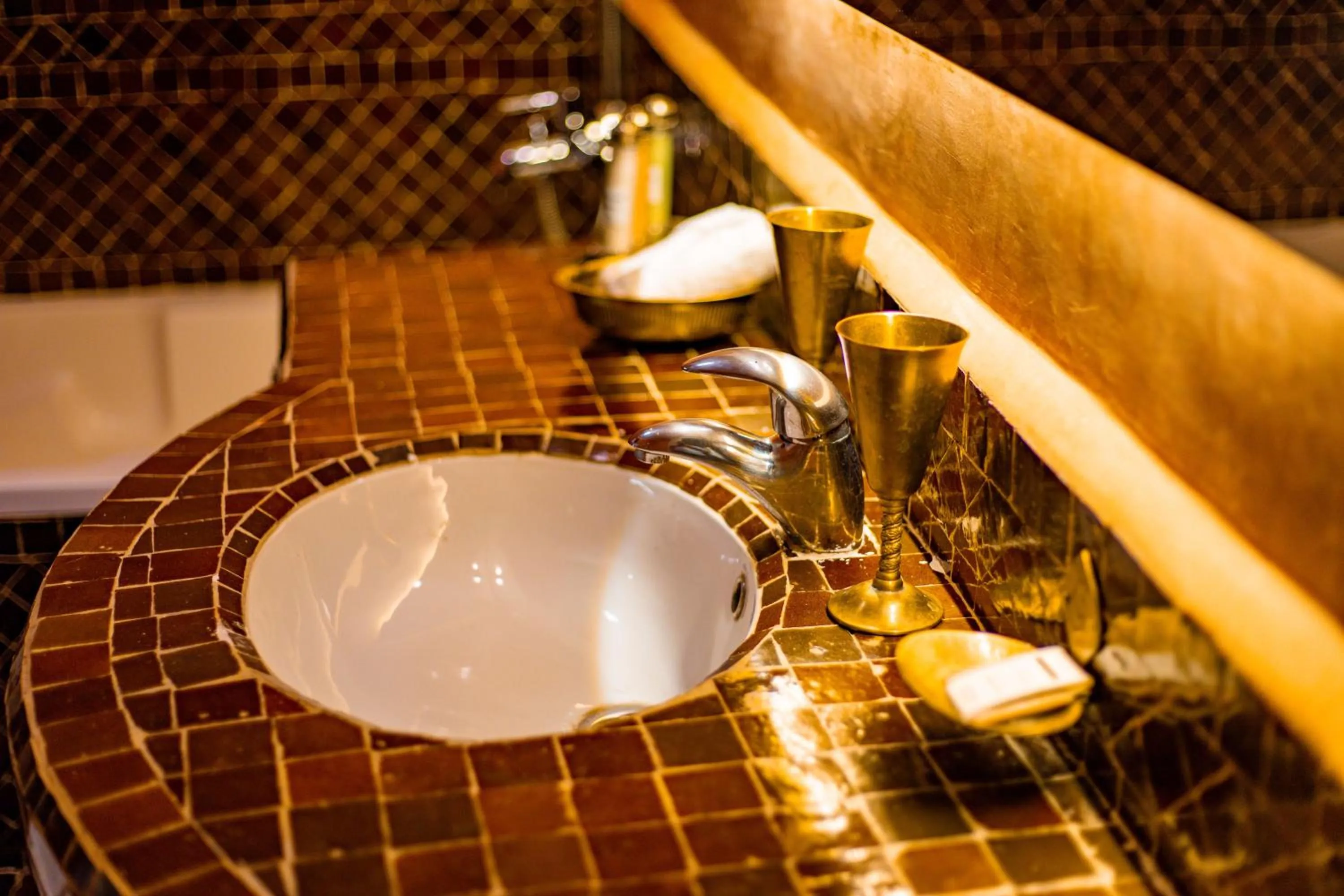 Bathroom in Riad Dar Dialkoum