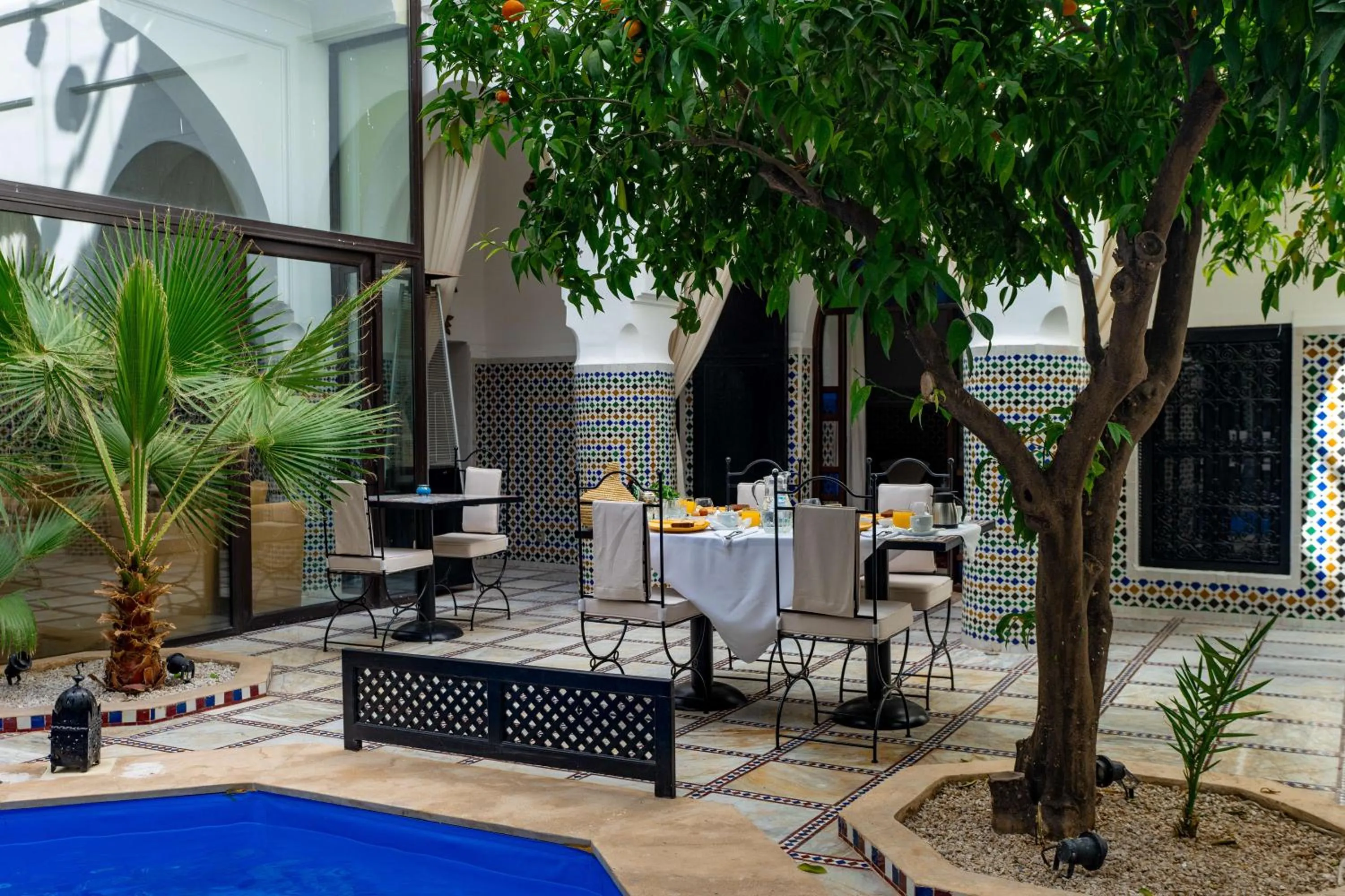 Patio in Riad Dar Dialkoum