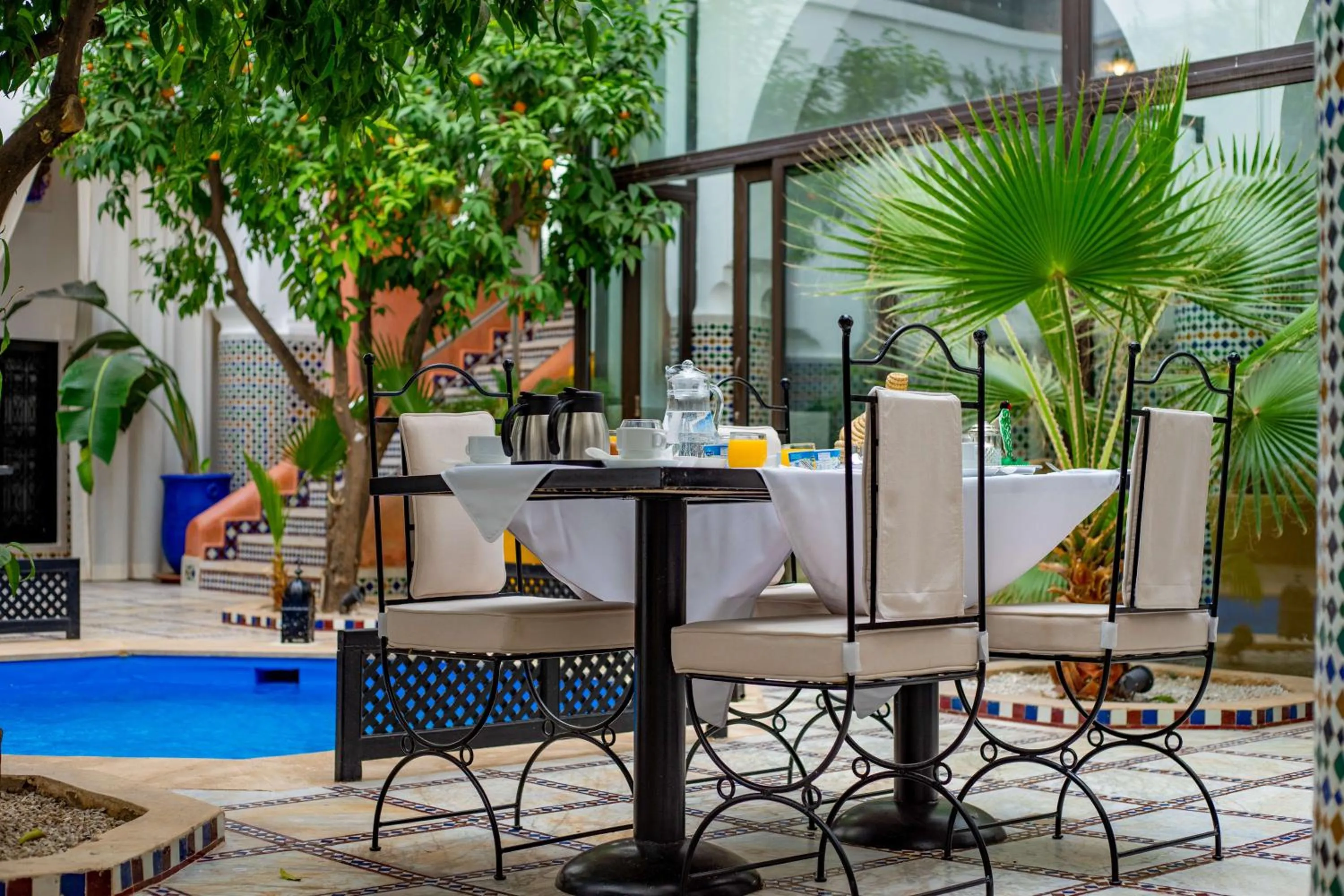 Patio in Riad Dar Dialkoum