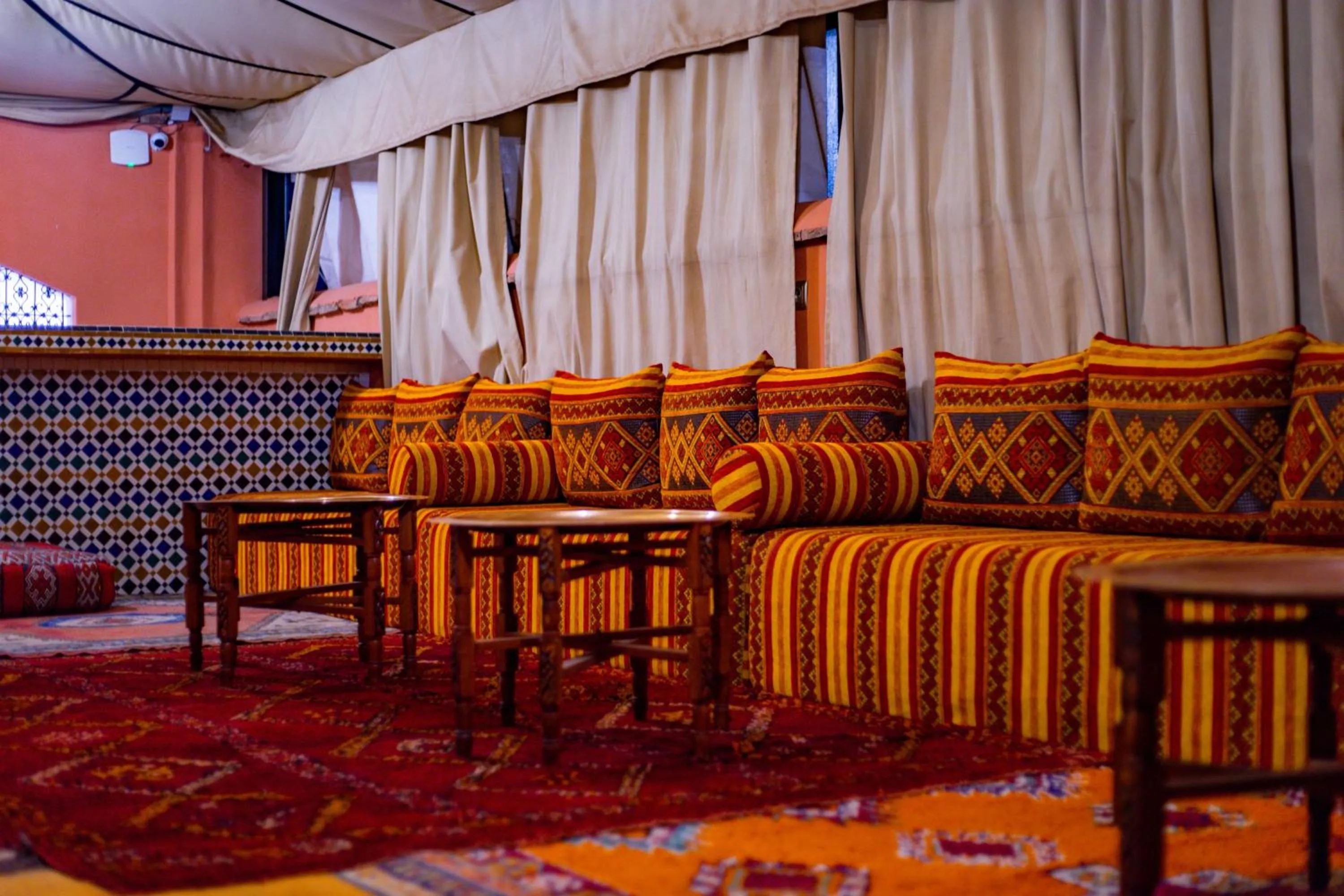 Living room in Riad Dar Dialkoum