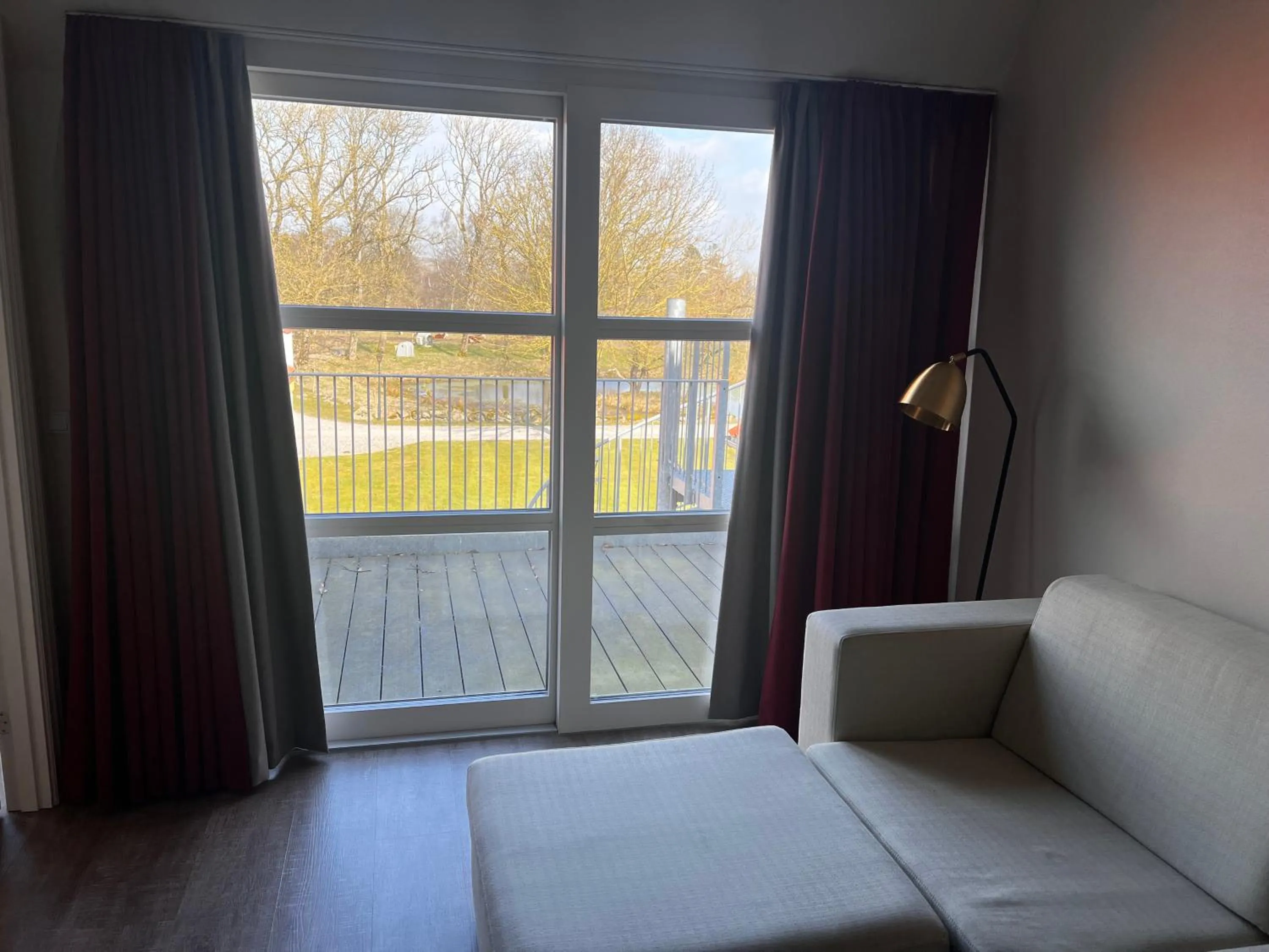 Garden view, Bed in Bramslevgaard