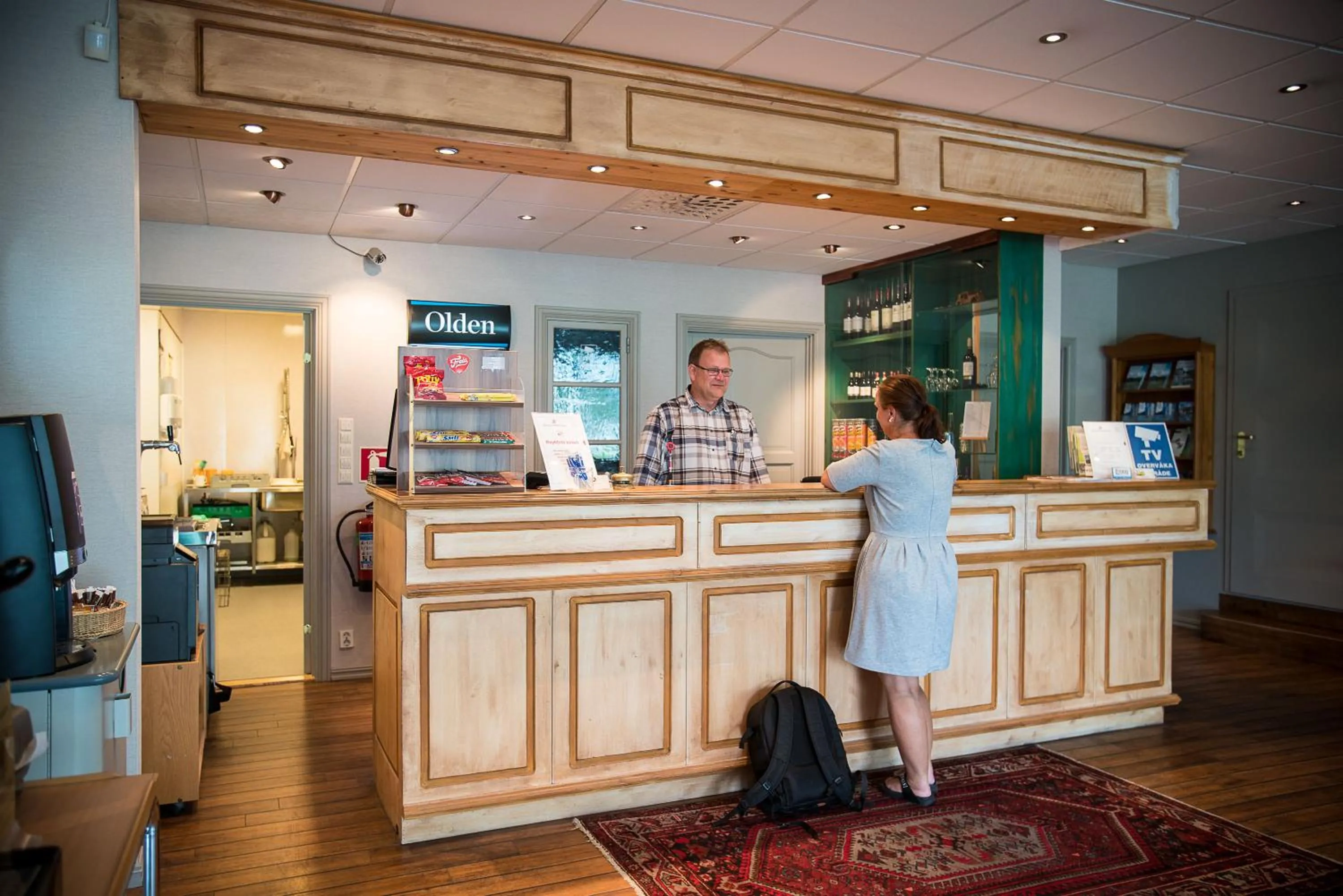 Lobby or reception in Almaas Hotell Stord AS