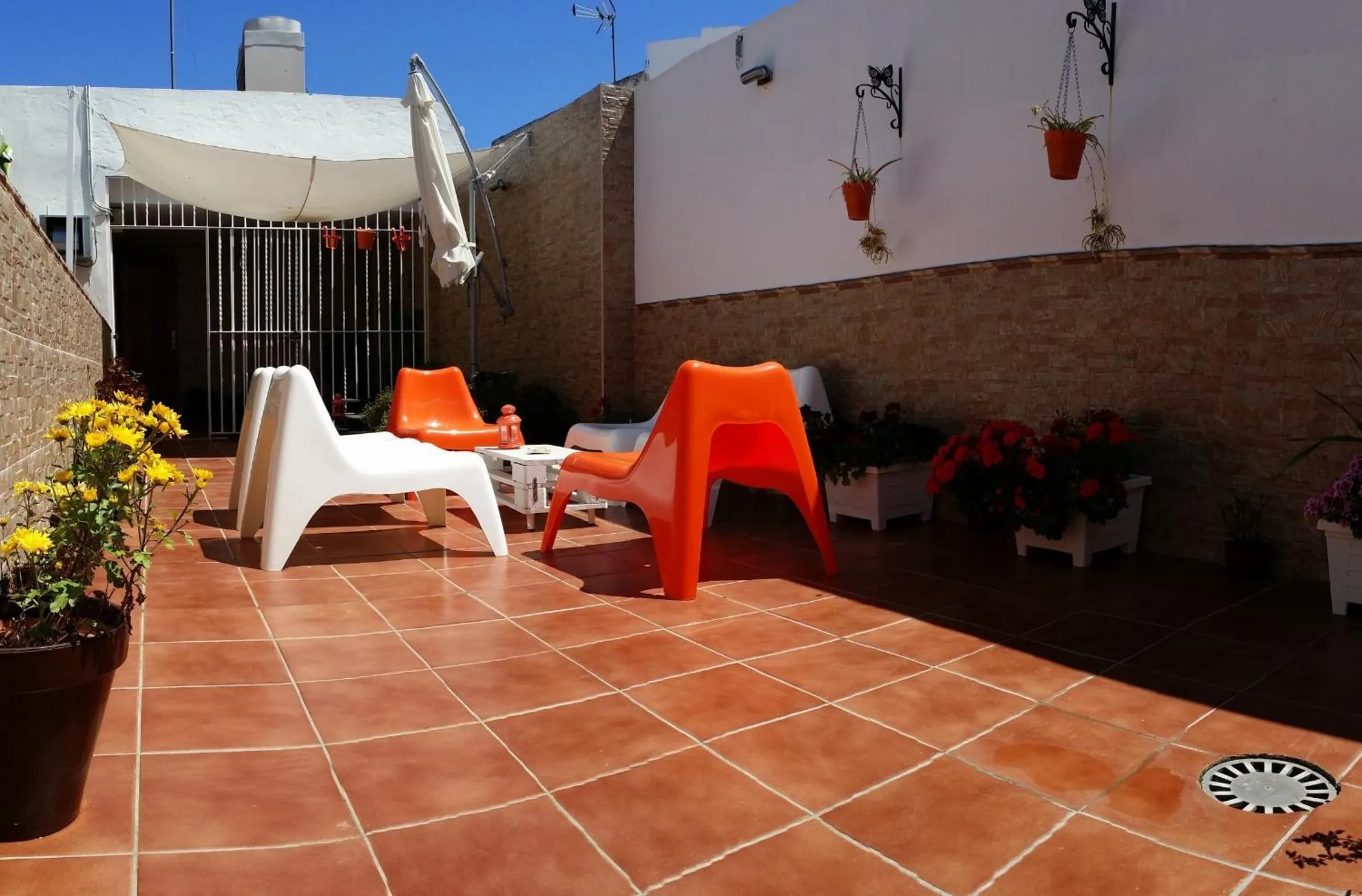 Patio in Pension Doña Trinidad