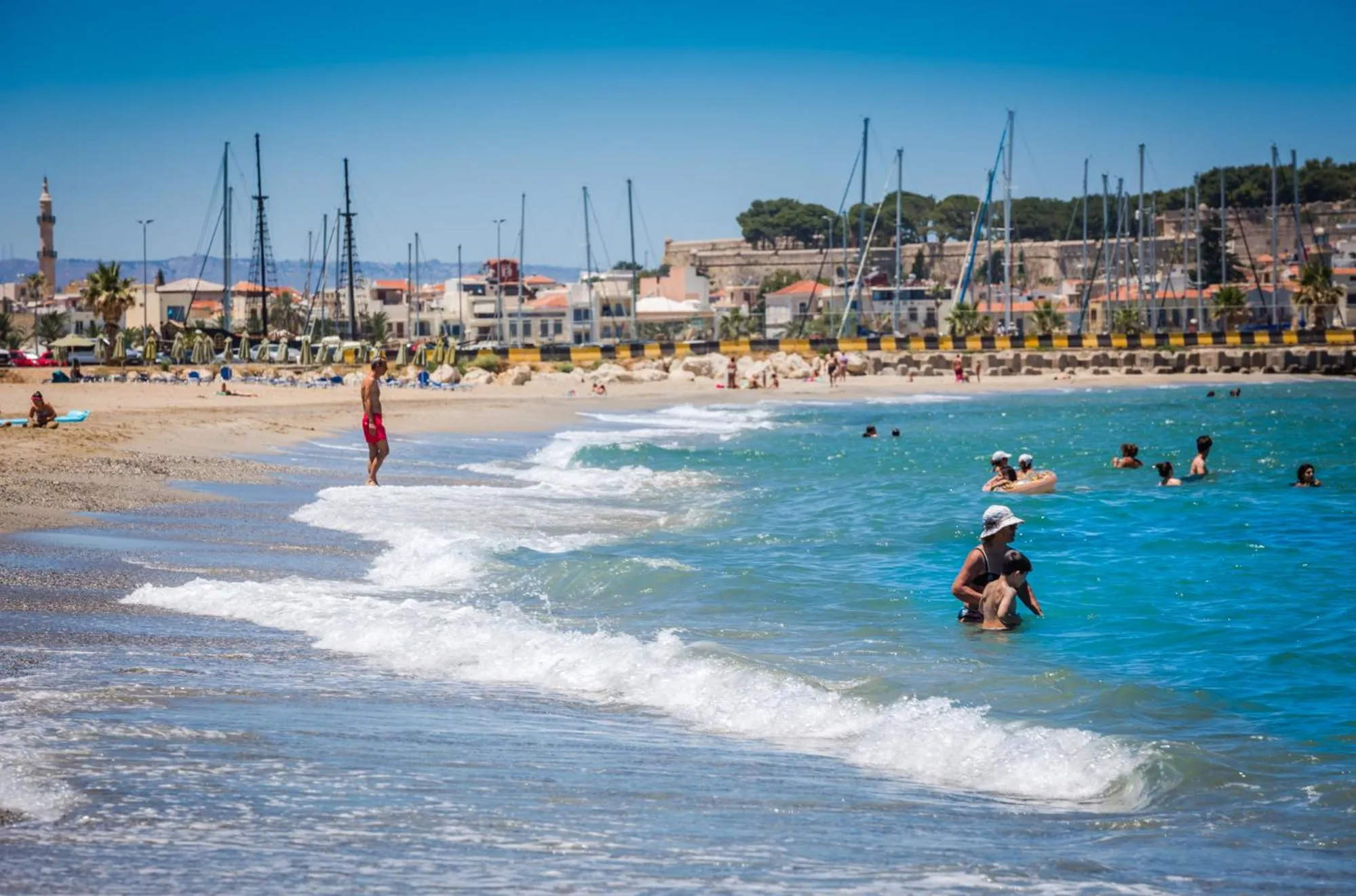 Beach in Theo Beach Hotel Apartments