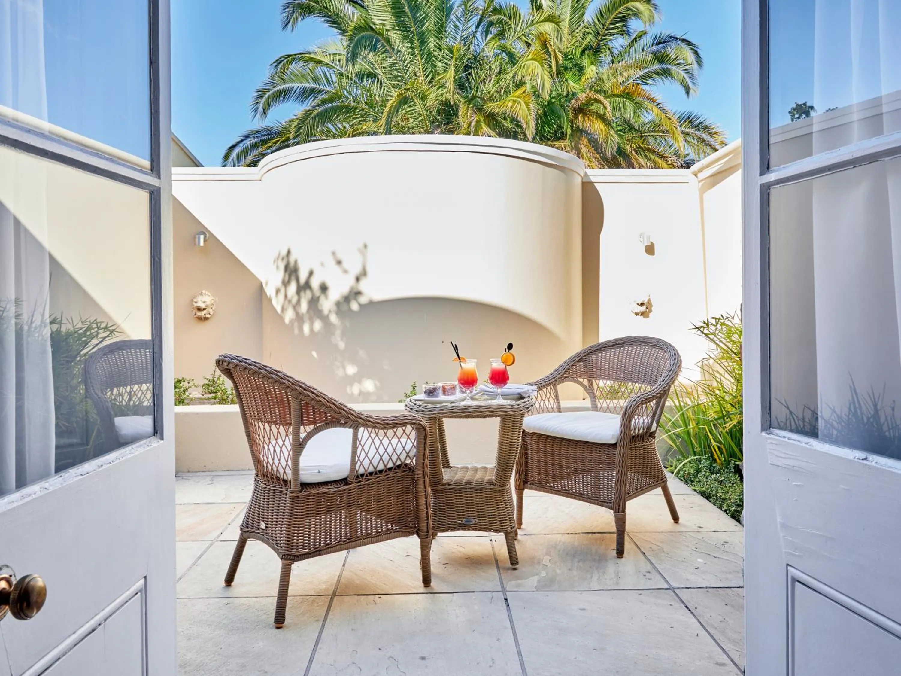 Patio in Dock House Boutique Hotel and Spa by NEWMARK