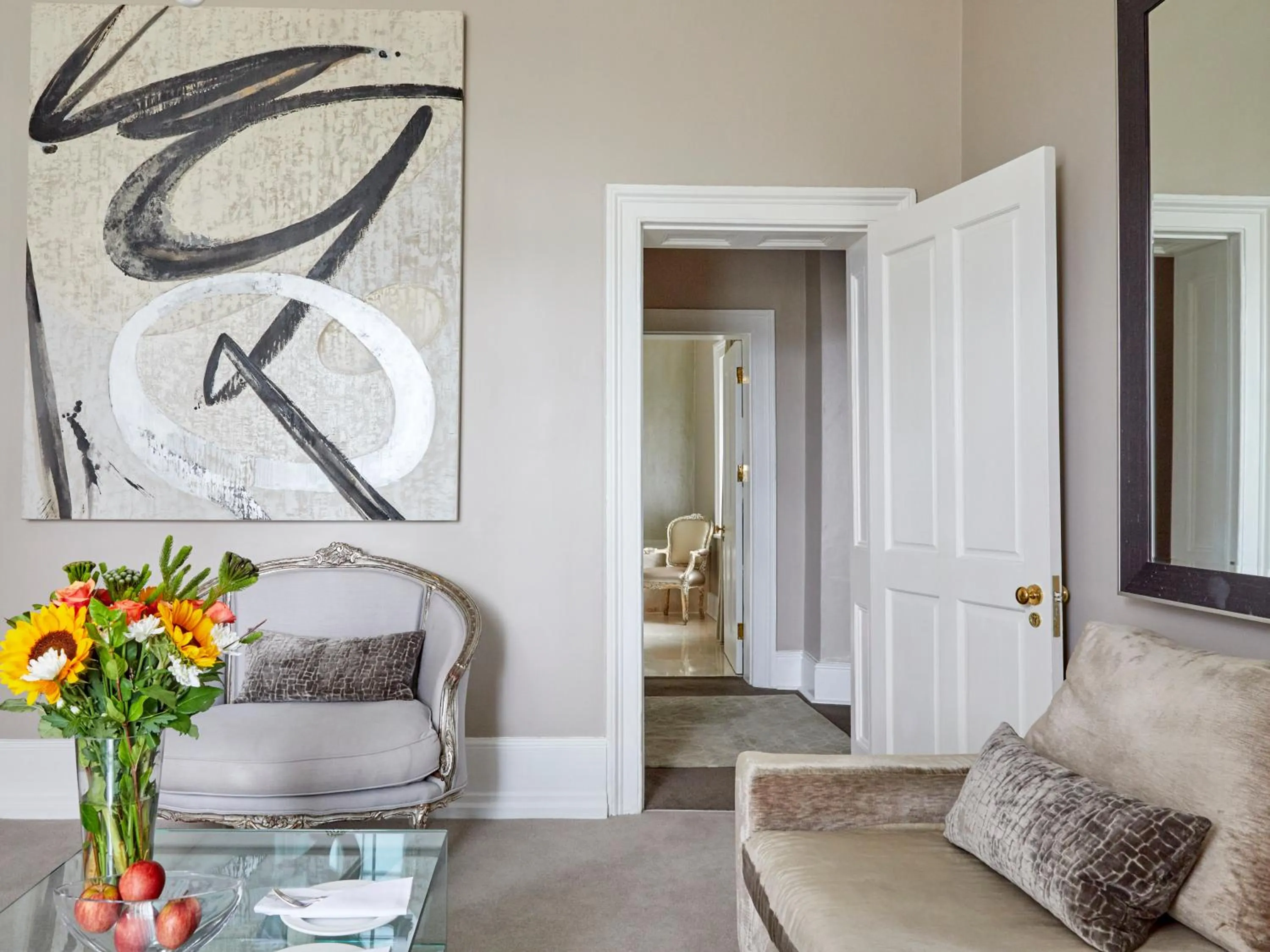 Seating area in Dock House Boutique Hotel and Spa by NEWMARK