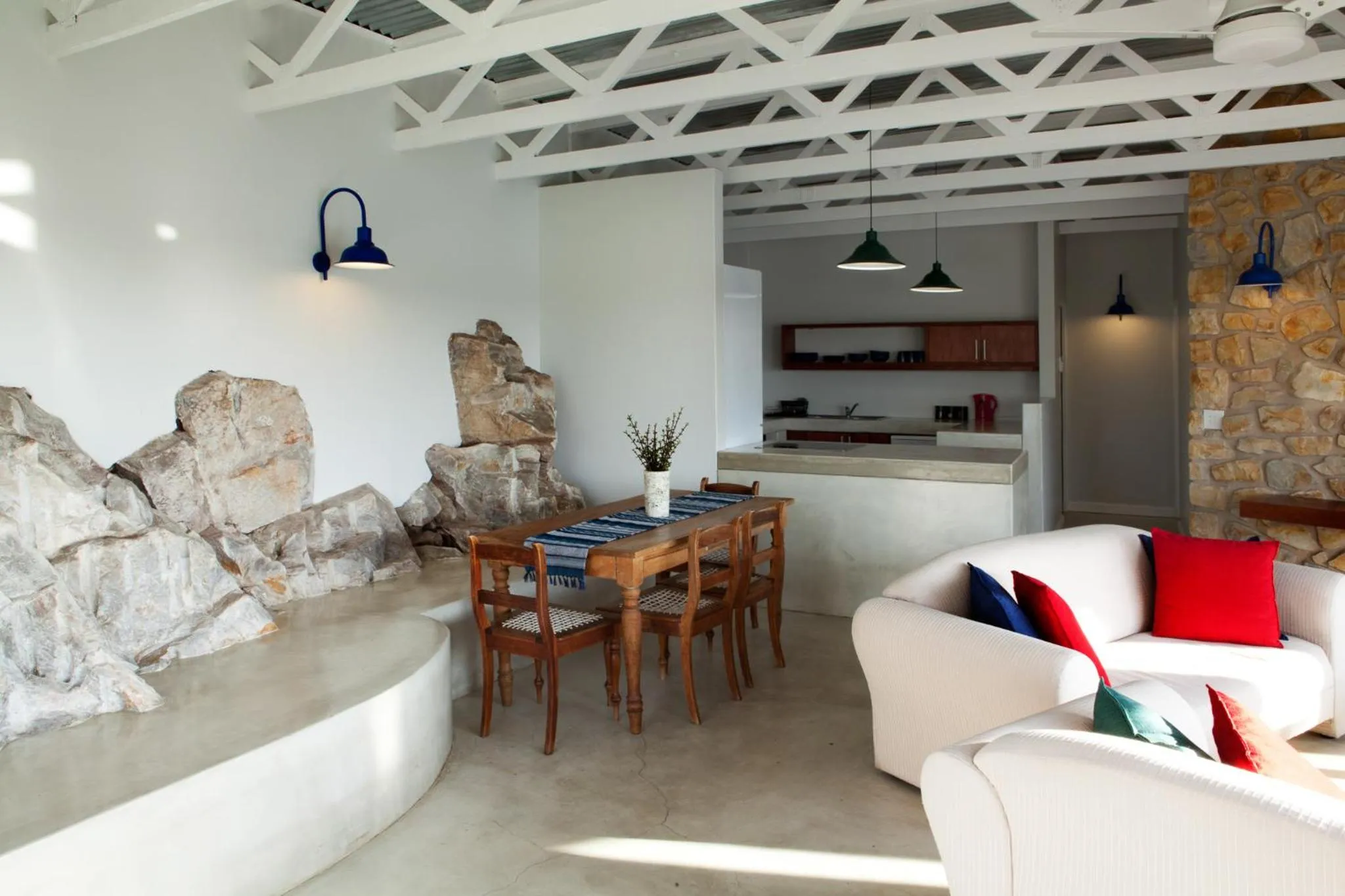 Kitchen or kitchenette in Plett Beachfront Accommodation