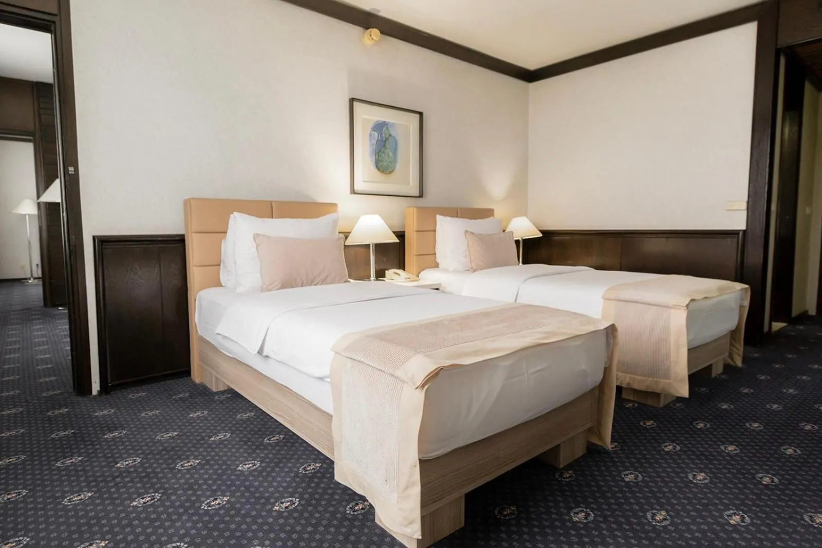 Bed in Hotel Holiday