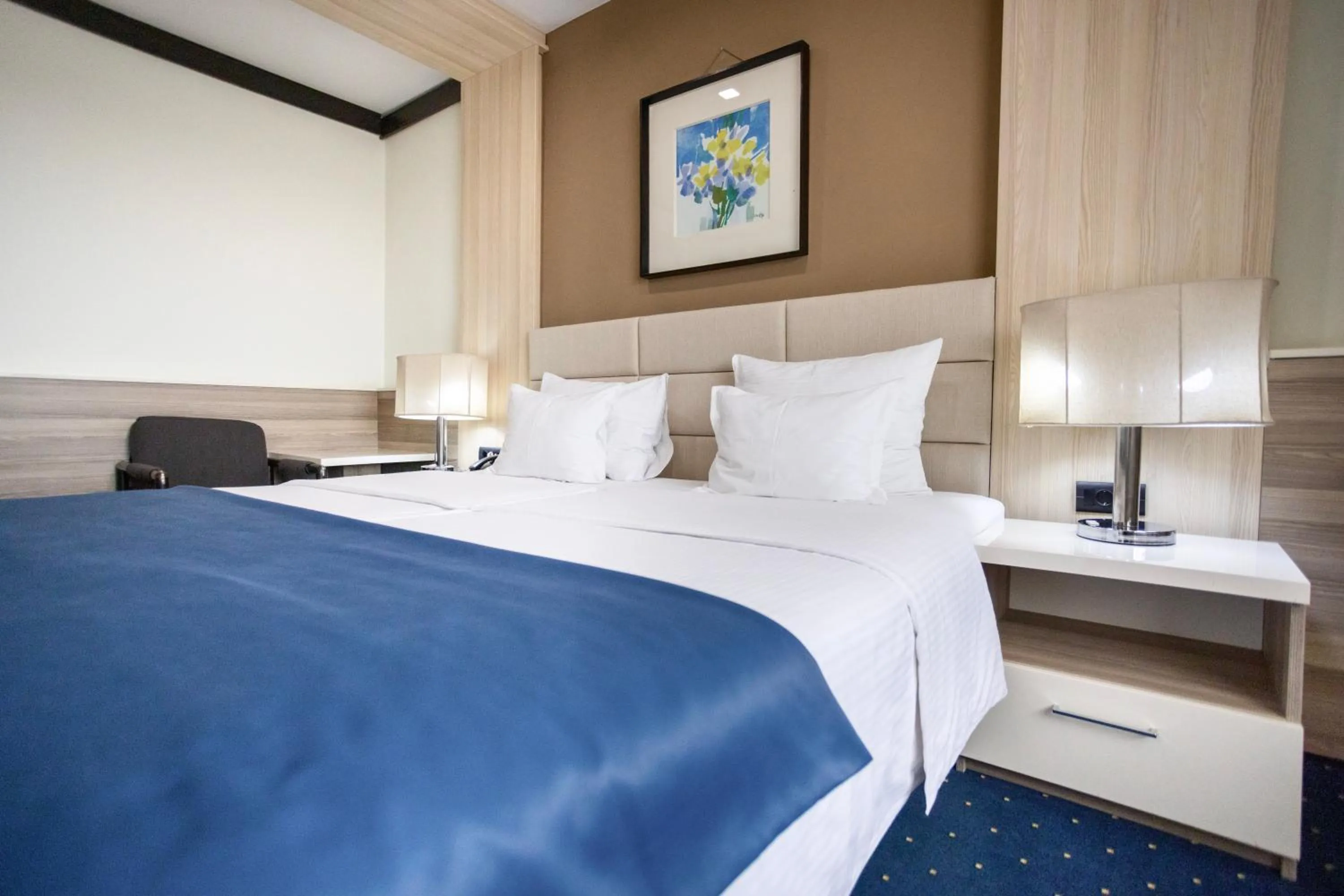 Bed in Hotel Holiday