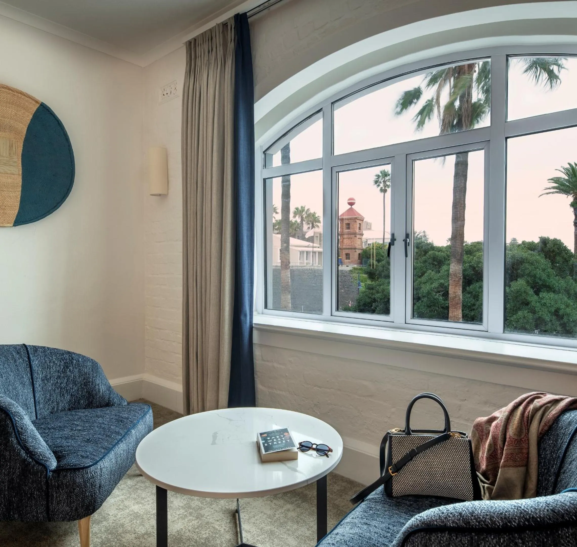 Seating area in Victoria & Alfred Hotel by NEWMARK