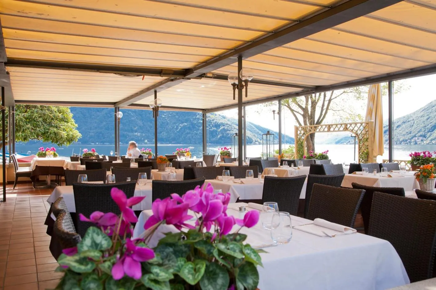 Restaurant/places to eat in Albergo Ristorante La Palma