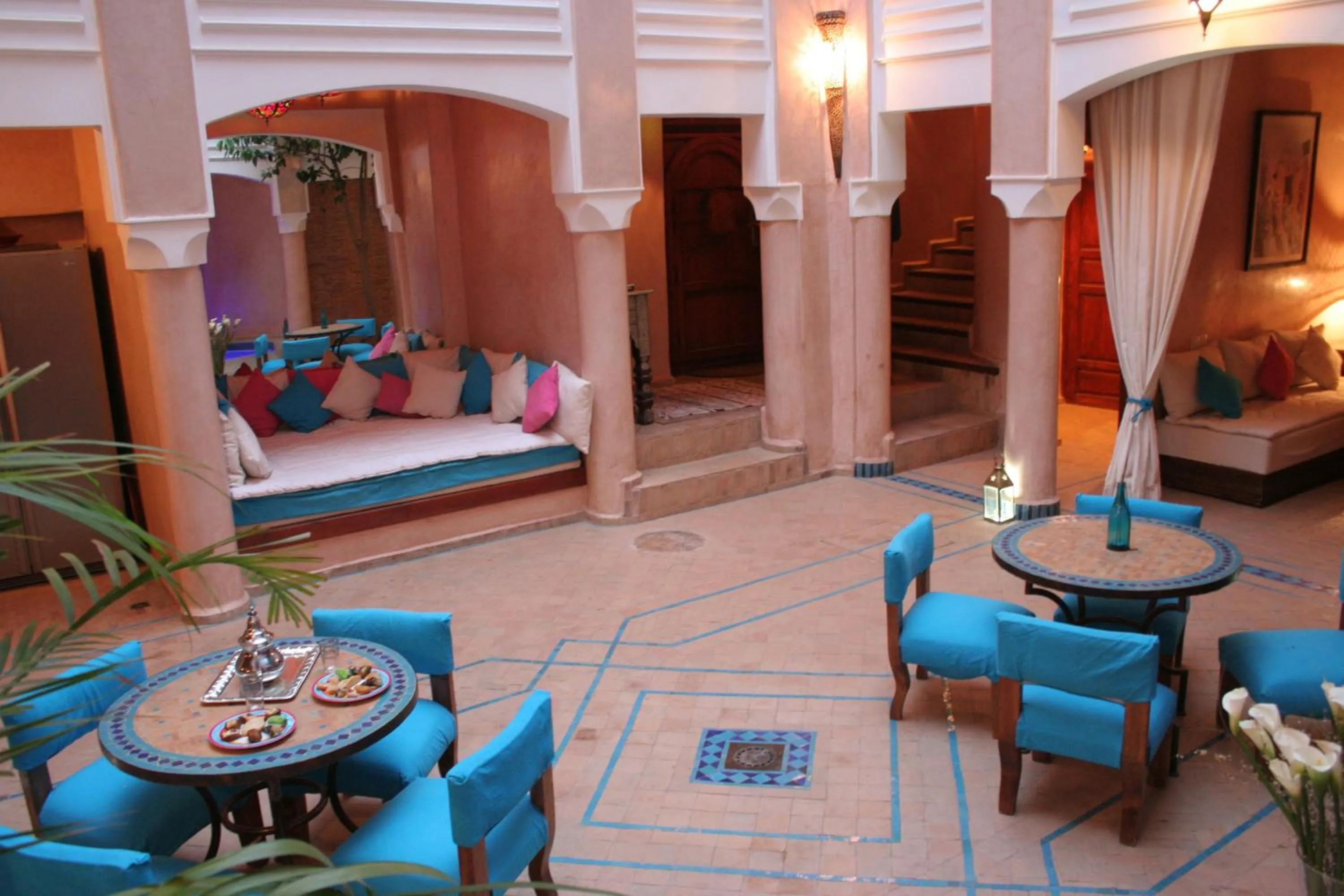Lobby or reception in Riad Turquoise