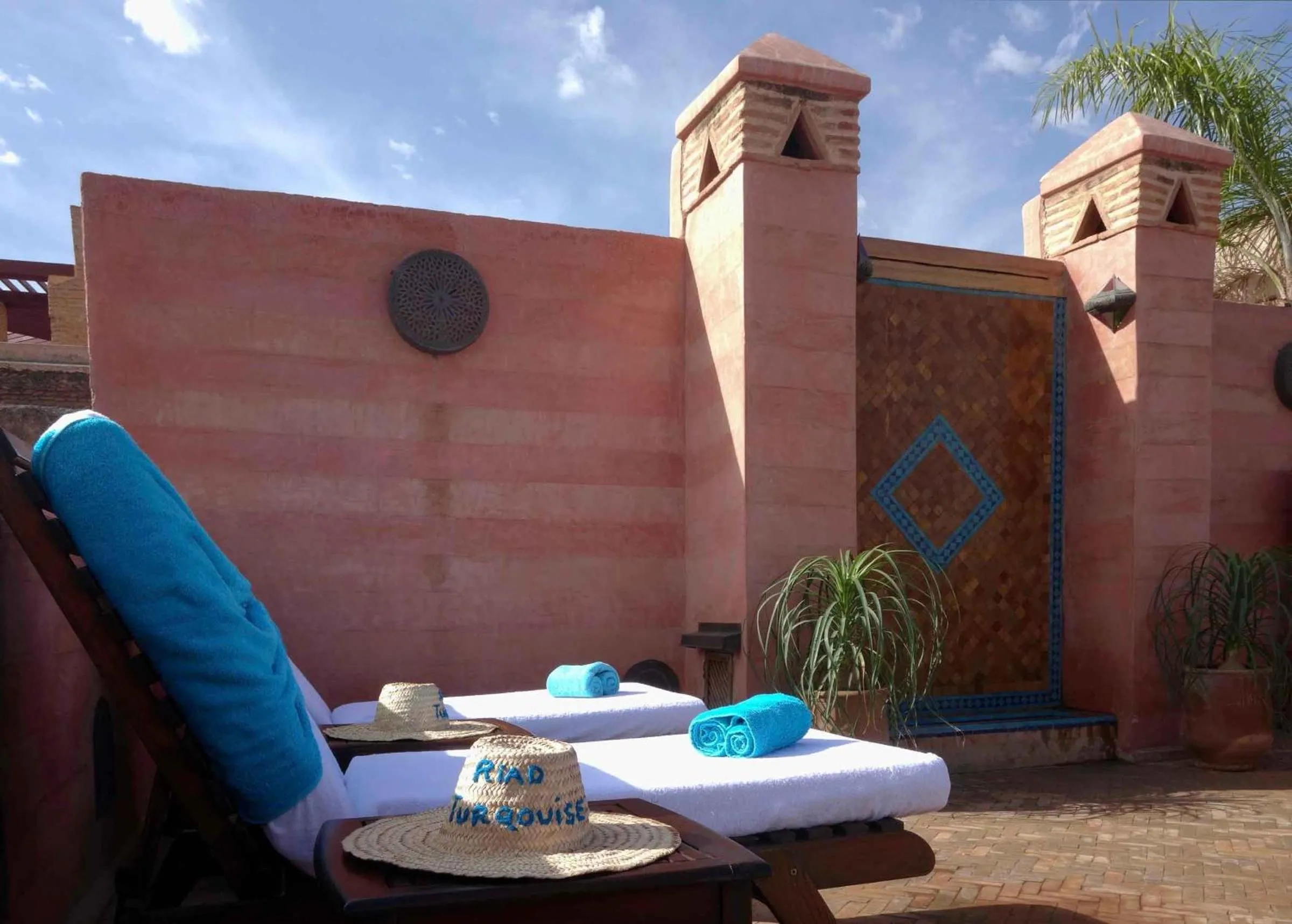 Solarium in Riad Turquoise