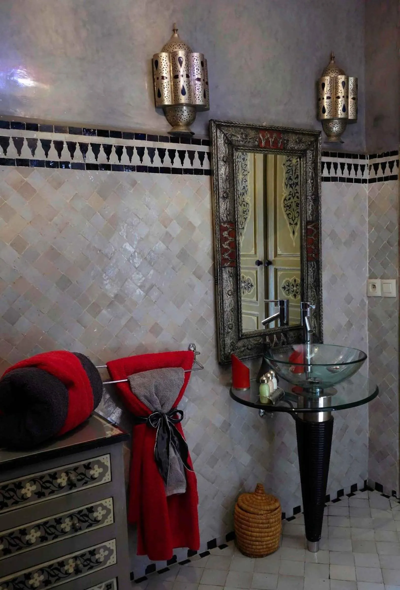 Bathroom in Riad Turquoise