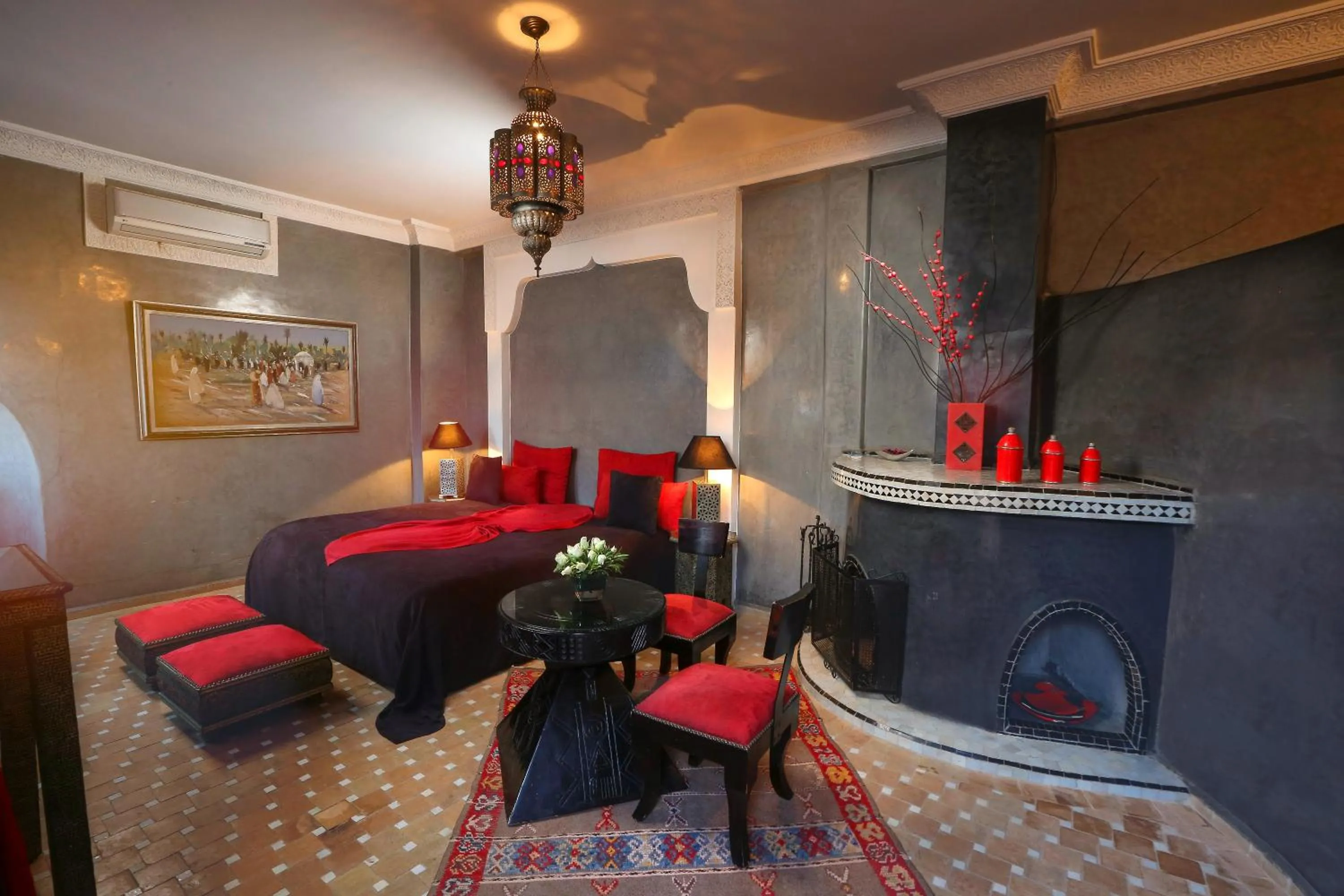 Bedroom, Bed in Riad Turquoise