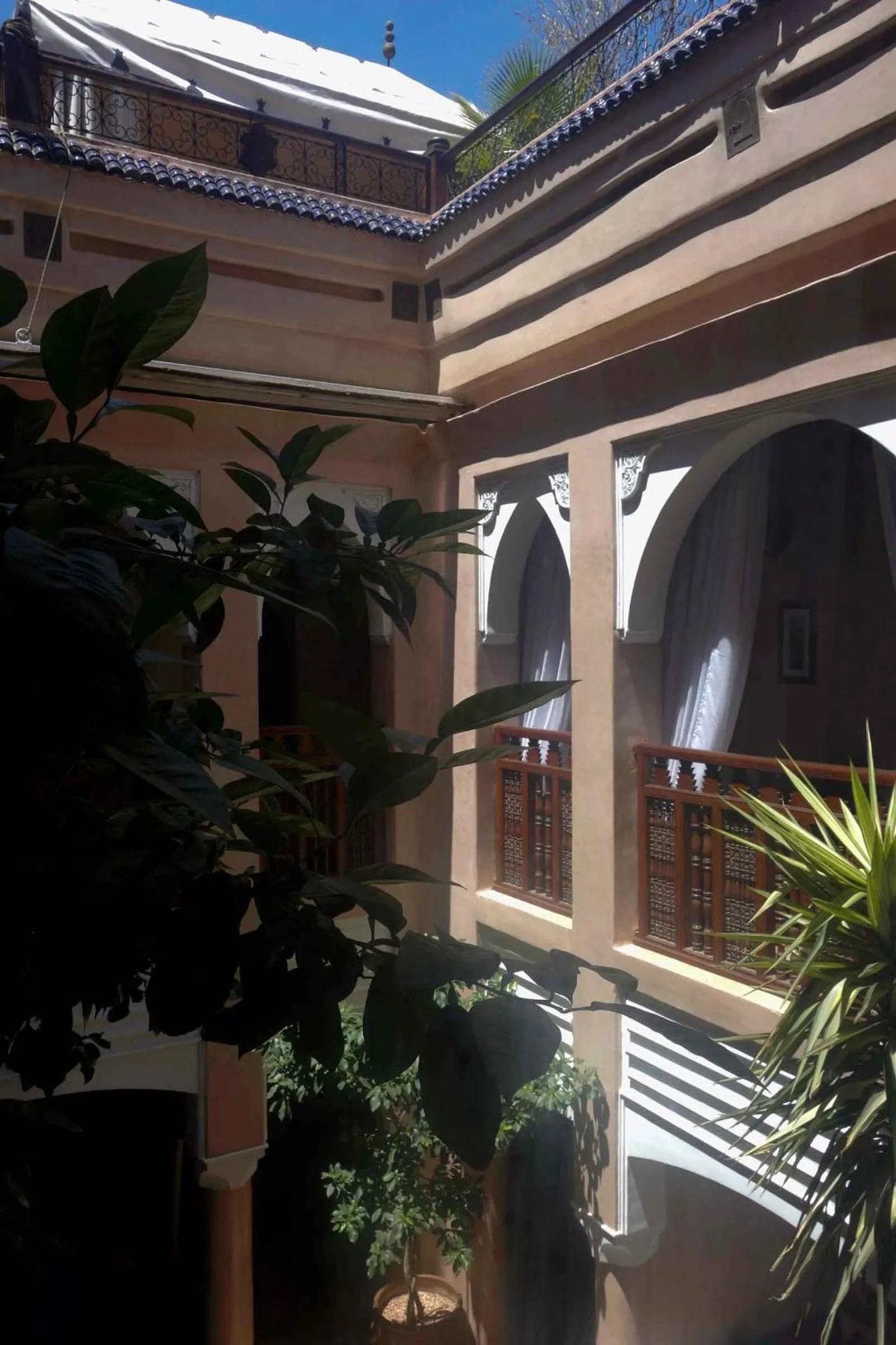 Patio in Riad Turquoise