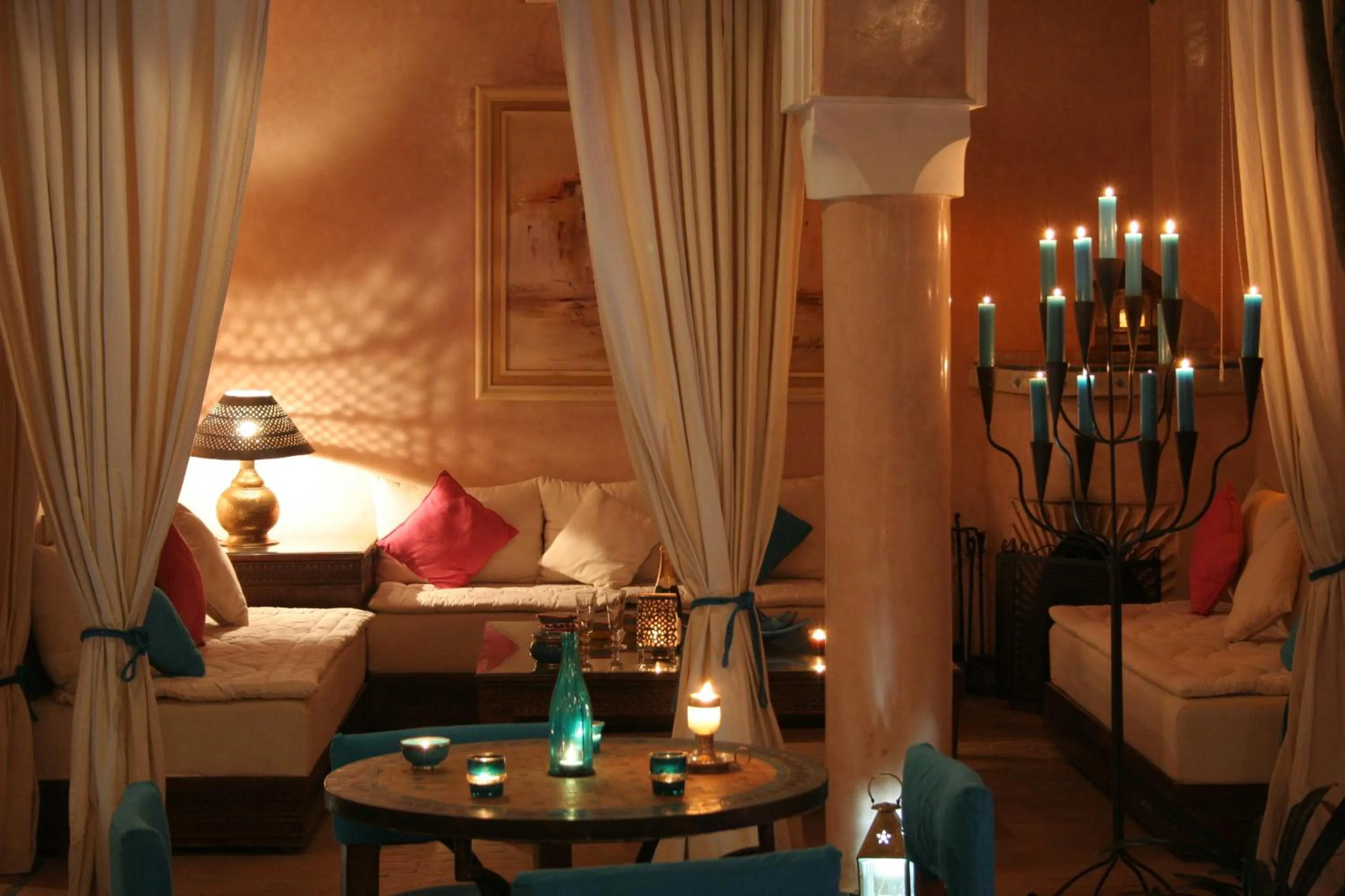 Patio in Riad Turquoise