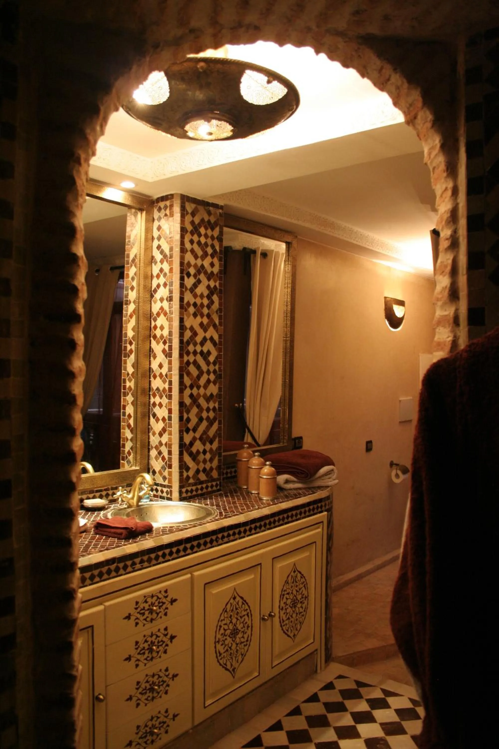 Bathroom in Riad Turquoise