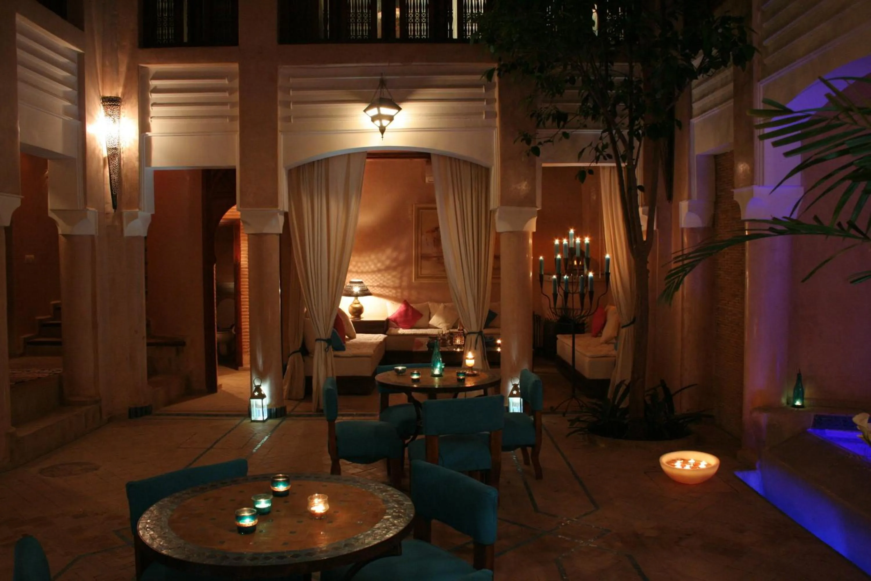 Patio in Riad Turquoise