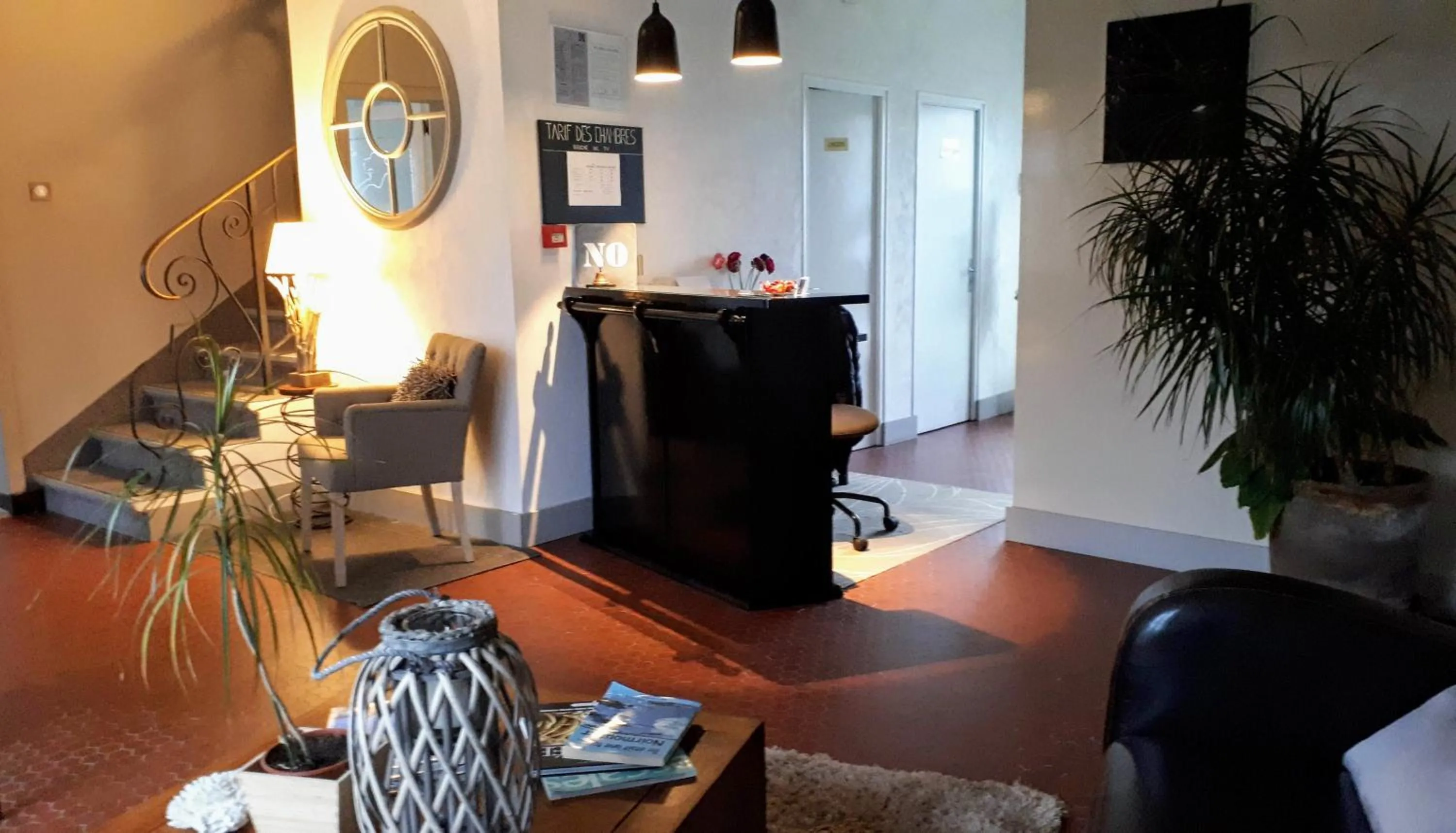 Lobby or reception in Hotel Le Goeland
