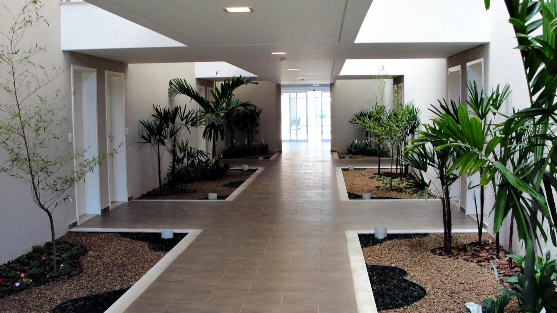 Inner courtyard view in Resort da Ilha
