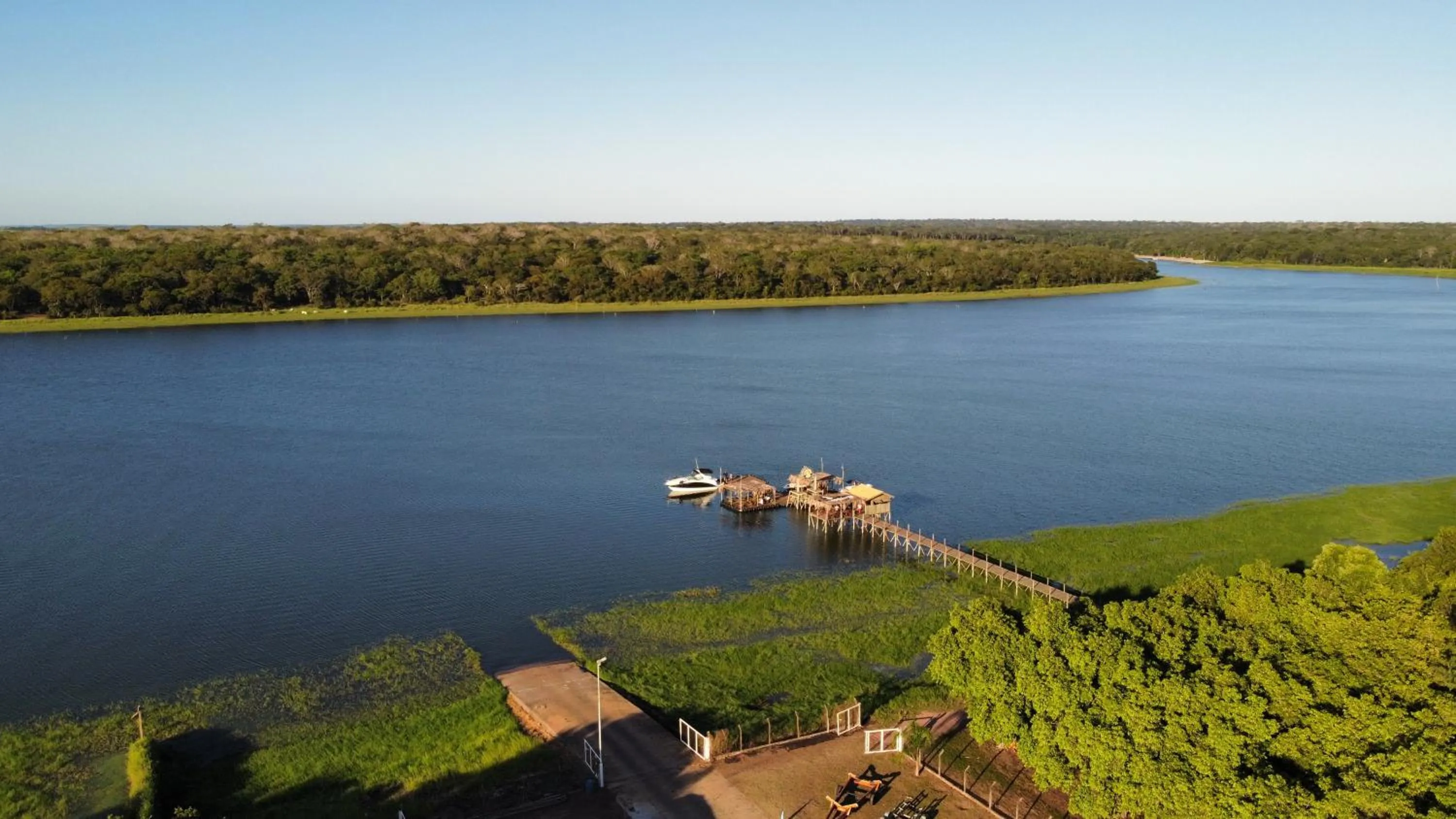 Bird's eye view in Resort da Ilha