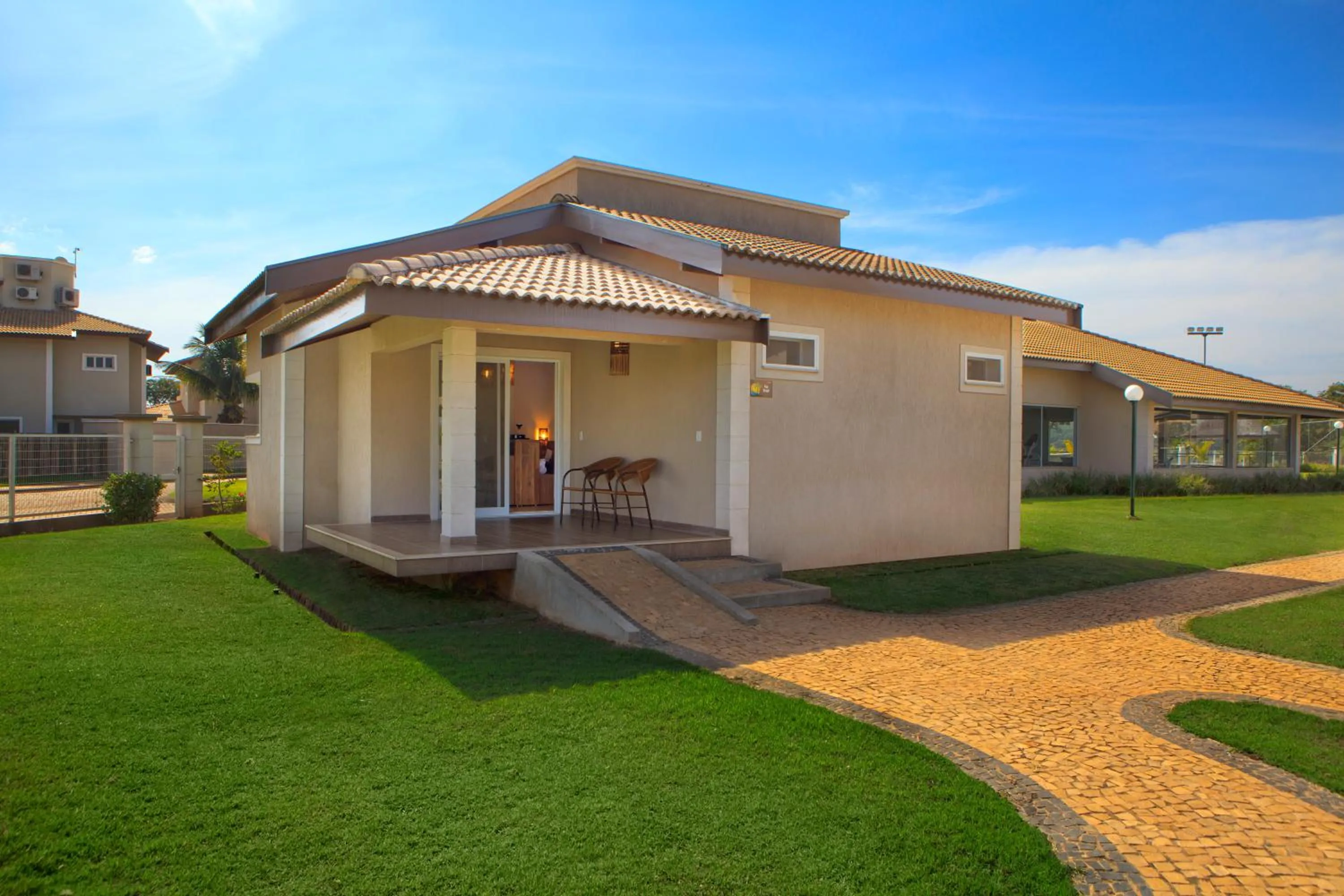 Patio in Resort da Ilha