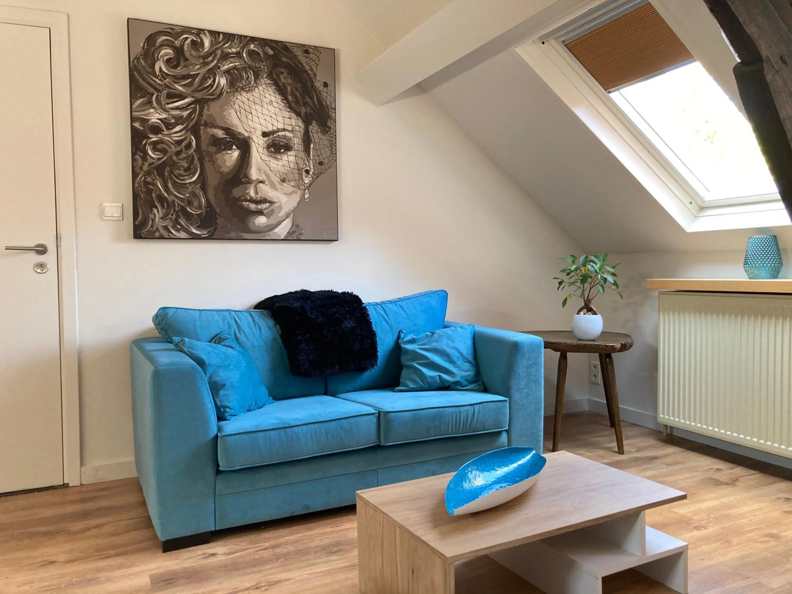 Seating area in RS10 B&B Turnhout